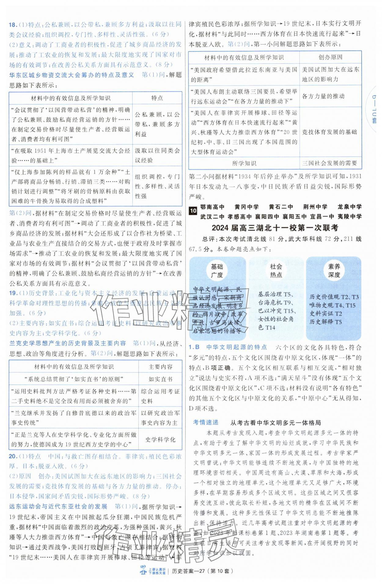 2025年高考沖刺優(yōu)秀模擬試卷匯編45套歷史 第27頁