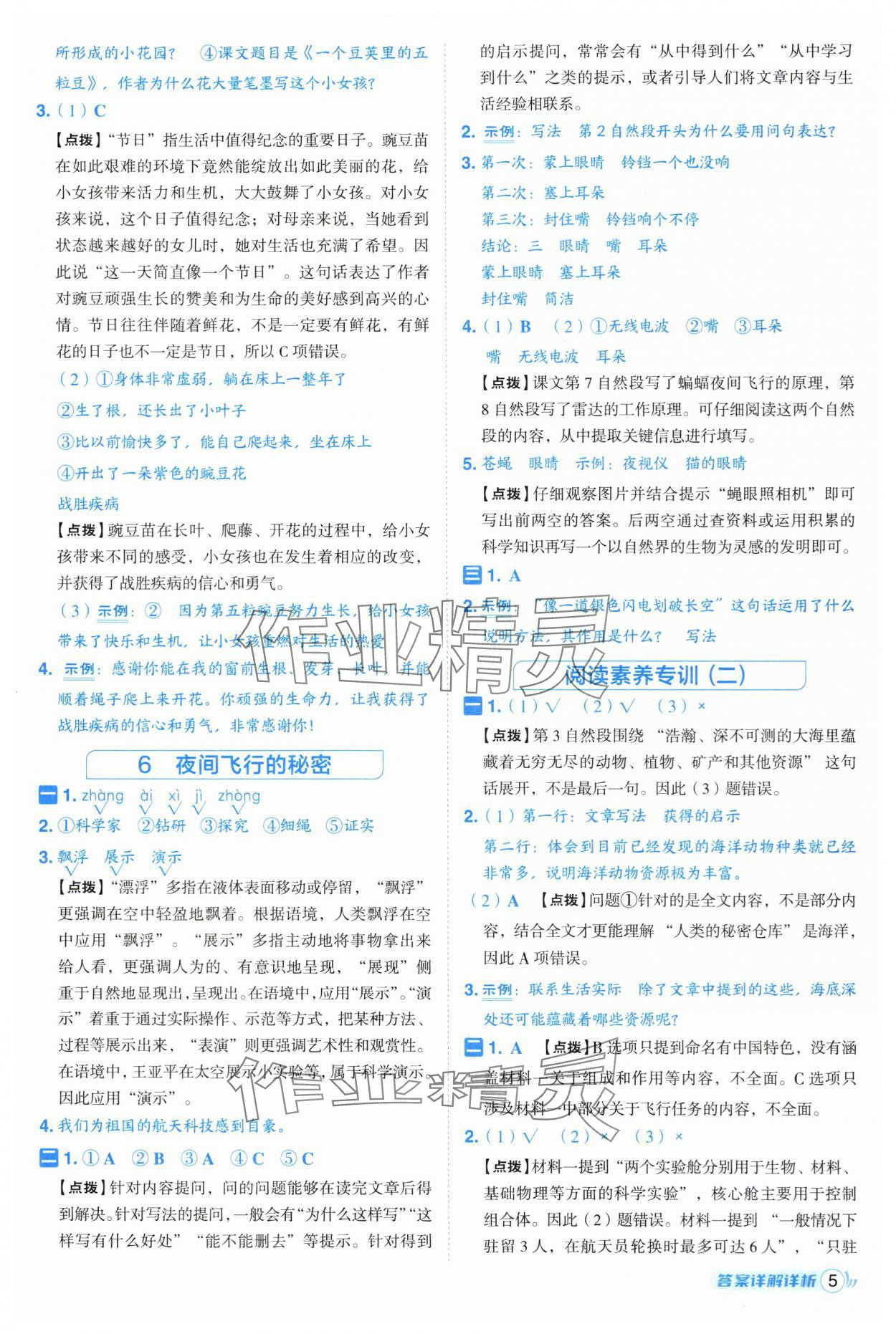 2025年綜合應(yīng)用創(chuàng)新題典中點(diǎn)四年級(jí)語(yǔ)文上冊(cè)人教版 第5頁(yè)
