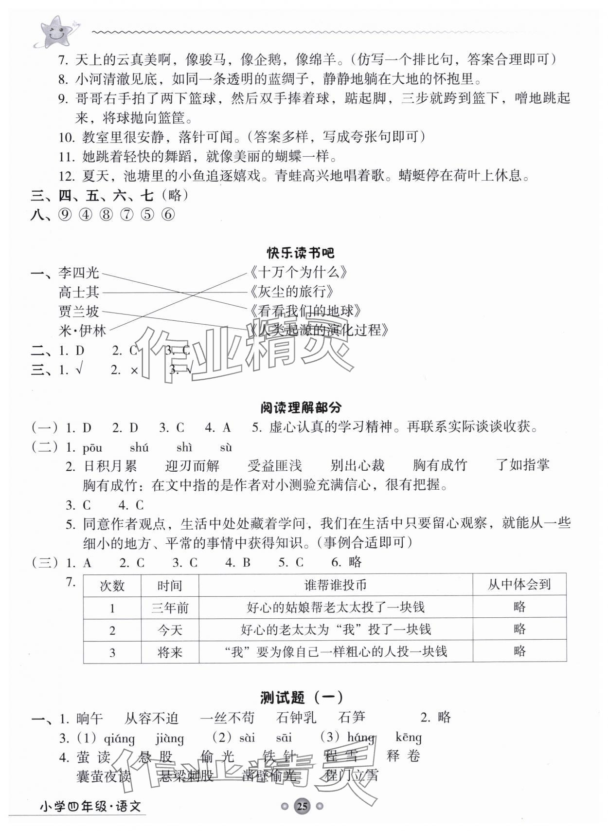 2025年岭南读写综合训练营四年级语文7、8月合刊 第2页