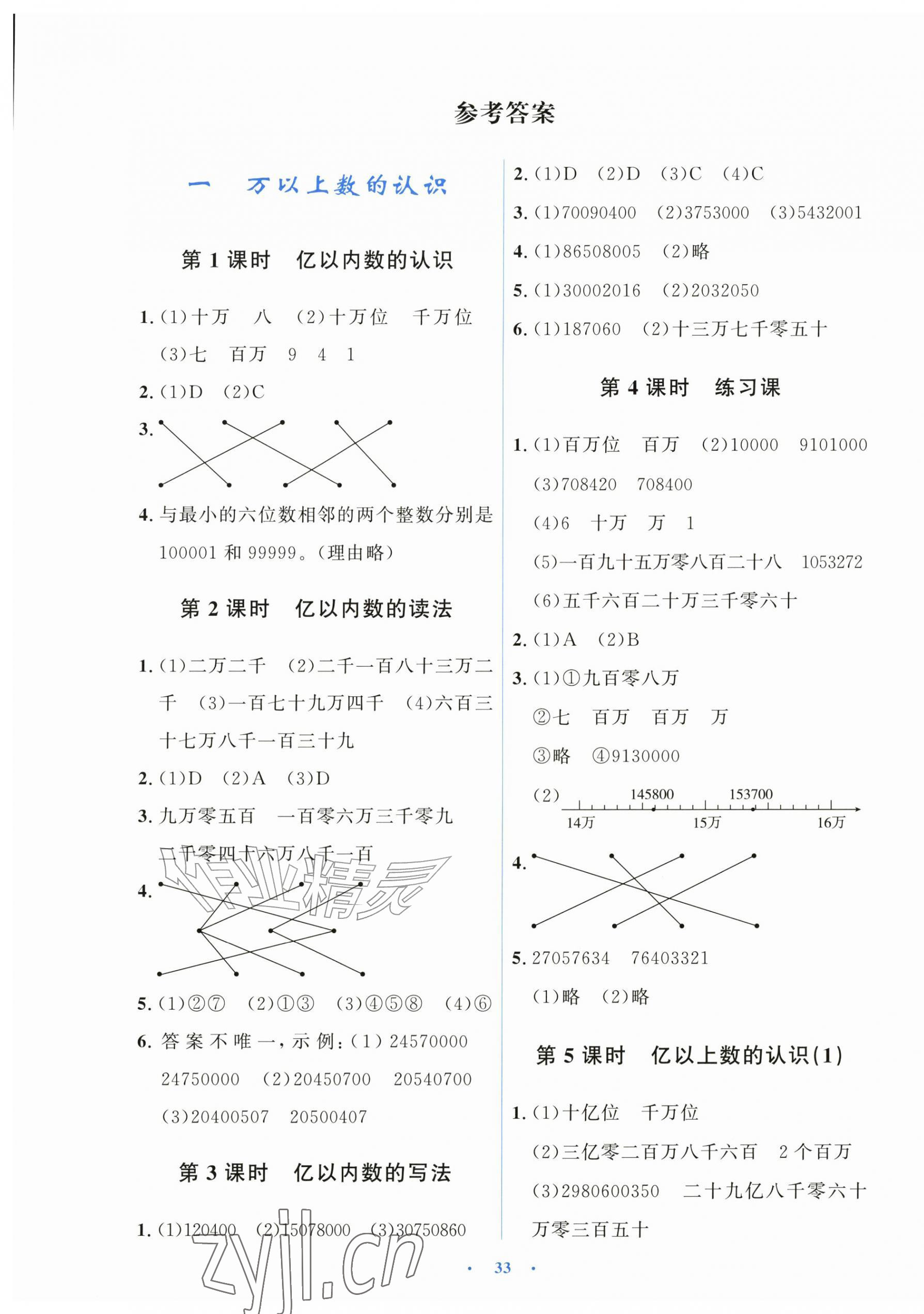 2026年同步解析与测评学考练四年级数学上册人教版&nbsp;第1页