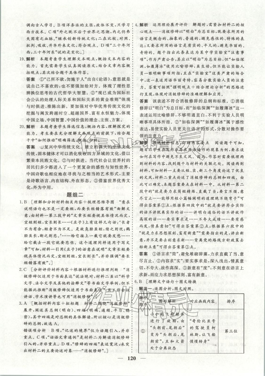 2026年168优化重组卷五年高考真题分类汇编高三语文全一册通用版 第4页