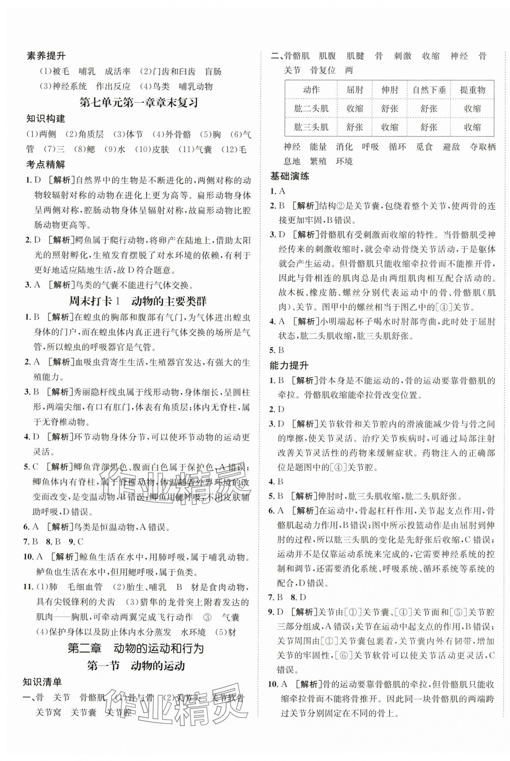 2025年同行學案學練測八年級生物下冊魯科版 第5頁