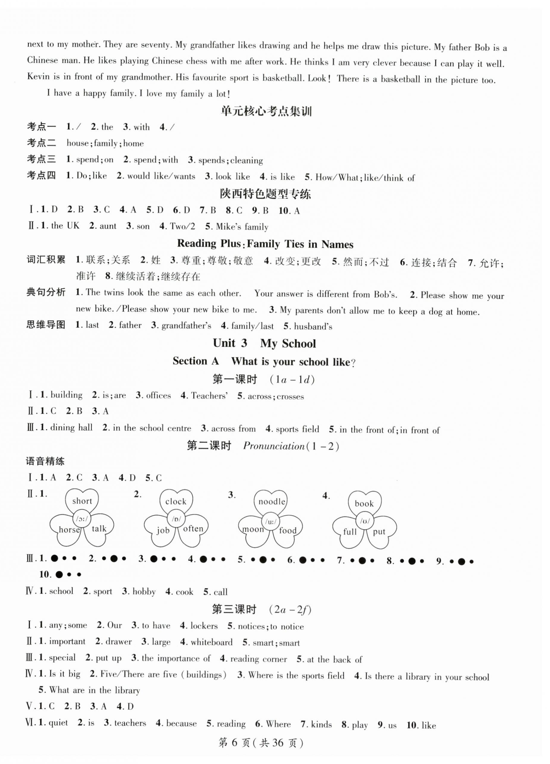 2025年名师测控七年级英语上册人教版陕西专版 第6页