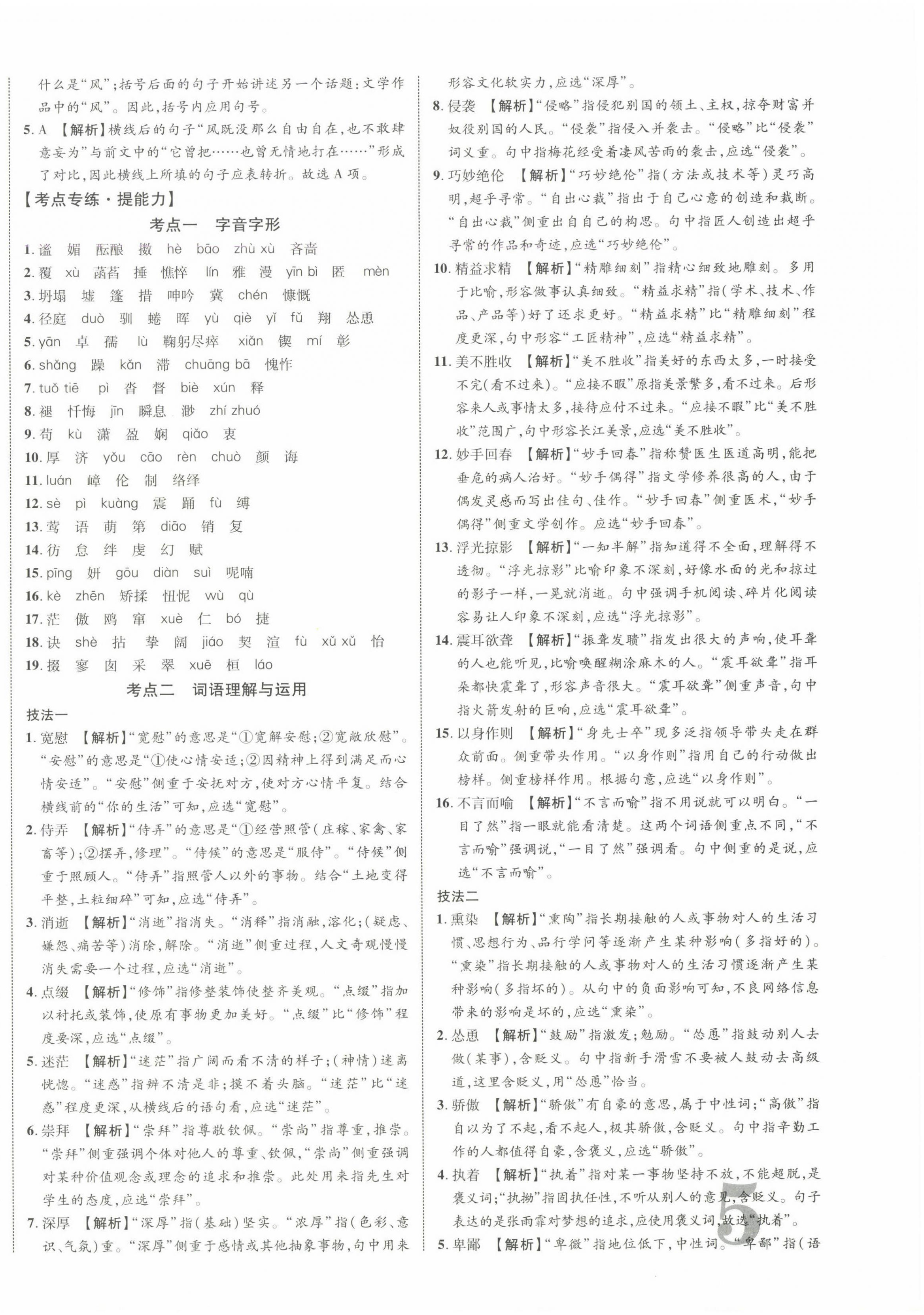 2025年中教聯中考新突破語文中考江西專版 第10頁