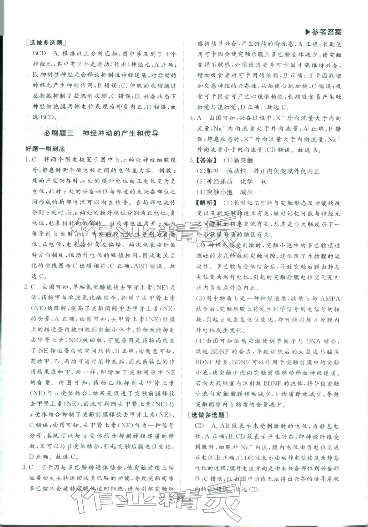 2026年假期必刷題沈陽出版社高二生物&nbsp;第3頁