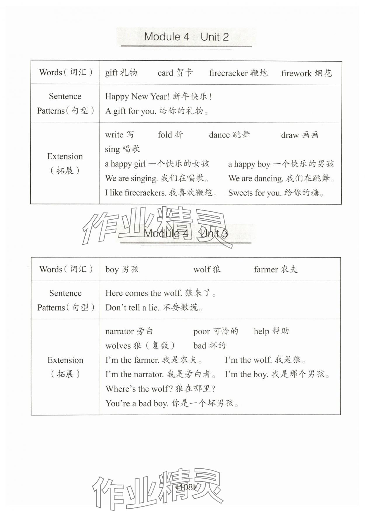 2024年華東師大版一課一練一年級(jí)英語(yǔ)下冊(cè)滬教版五四制 參考答案第6頁(yè)