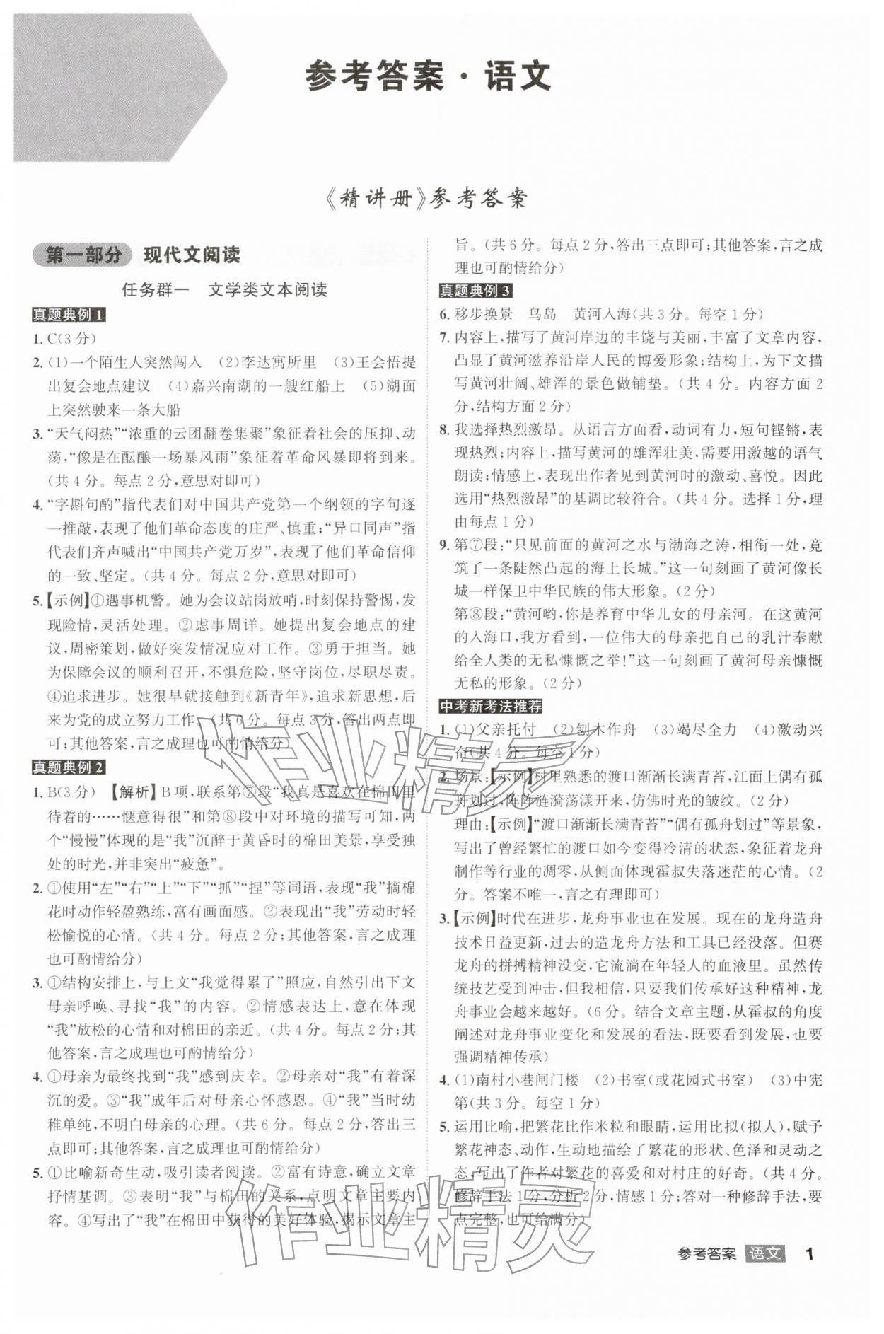 2026年中考总复习名师A计划语文中考&nbsp;第1页