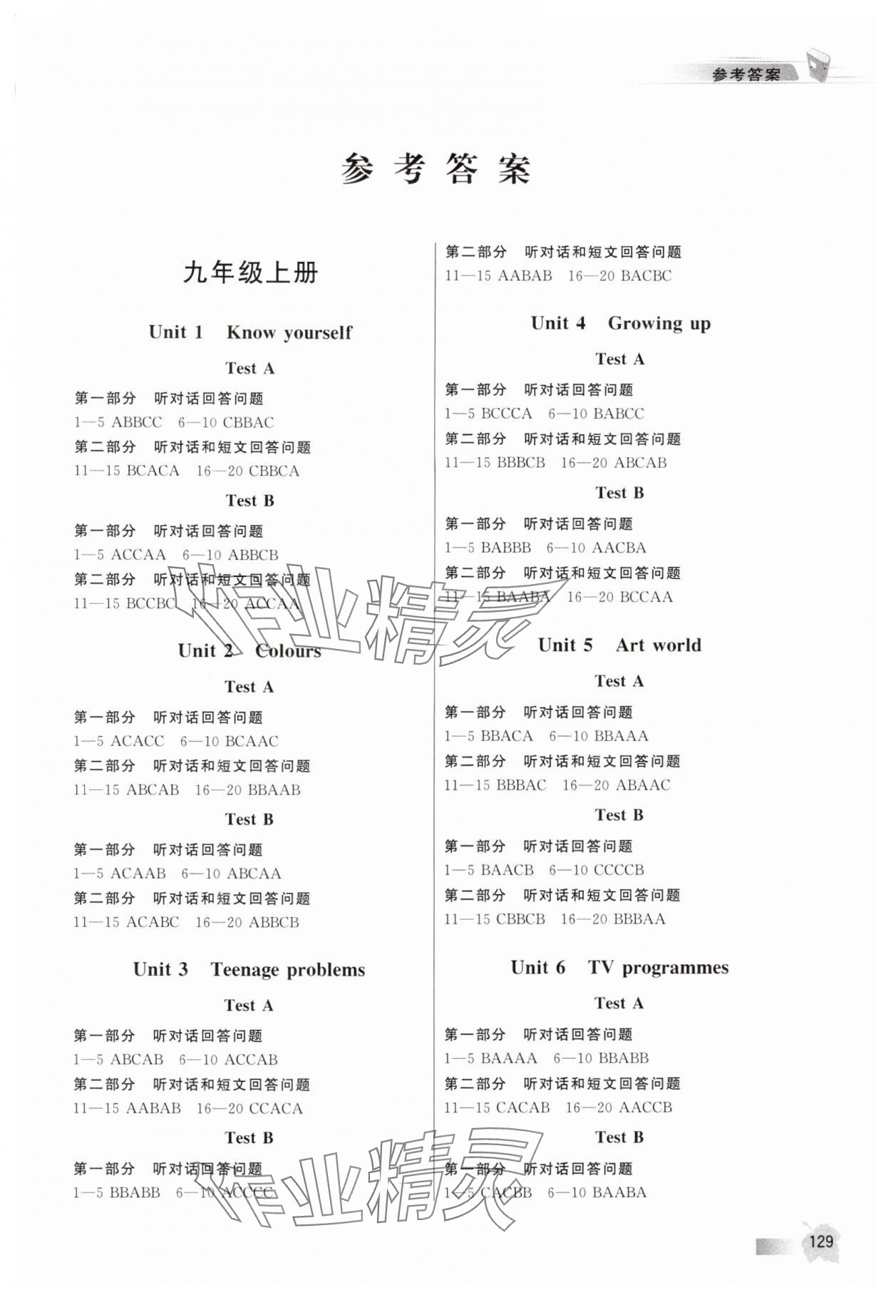 2025年江苏省英语人机对话考试听力实战演练九年级全一册 第1页