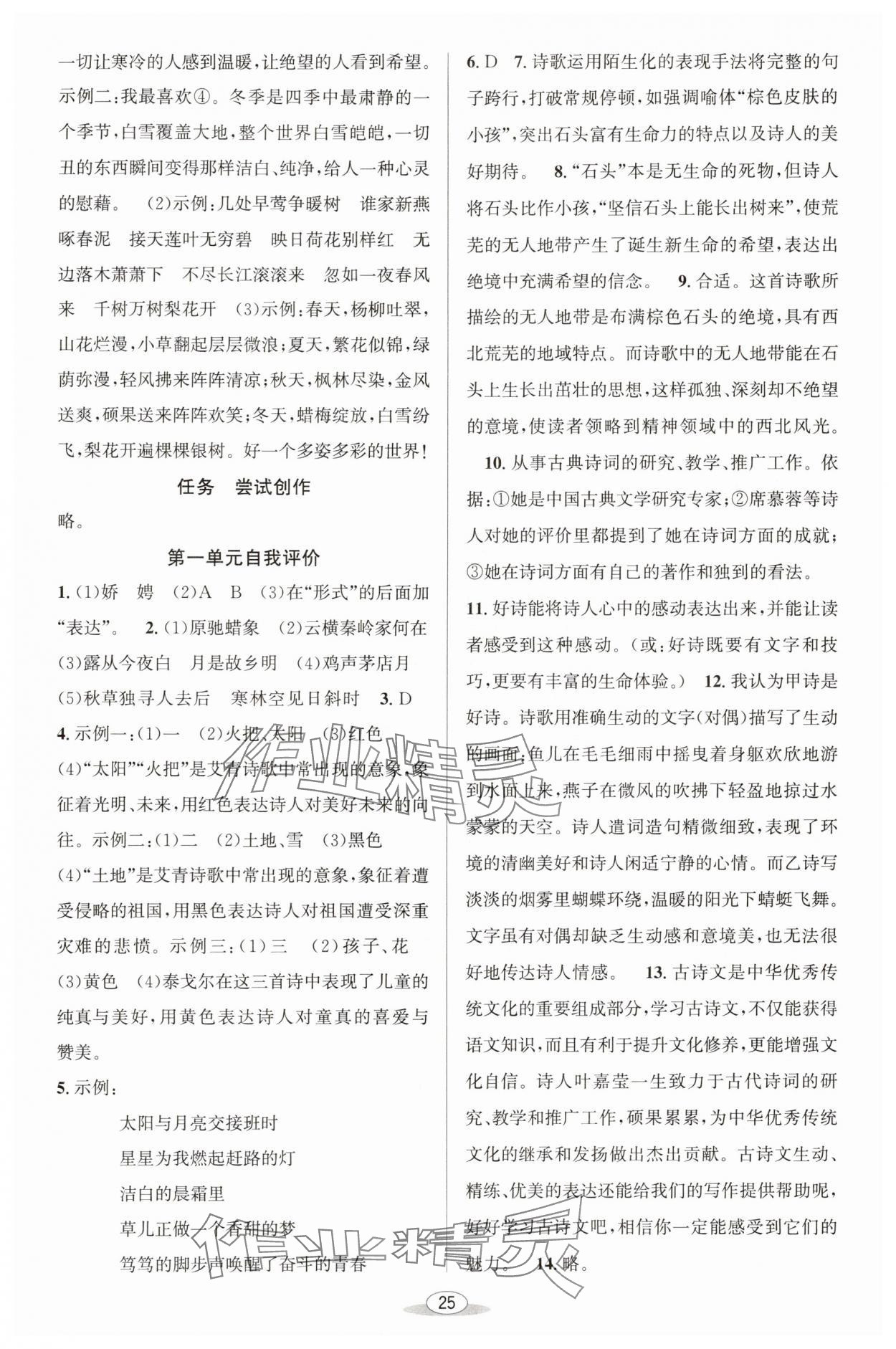 2025年教與學(xué)課程同步講練九年級語文全一冊人教版 第3頁