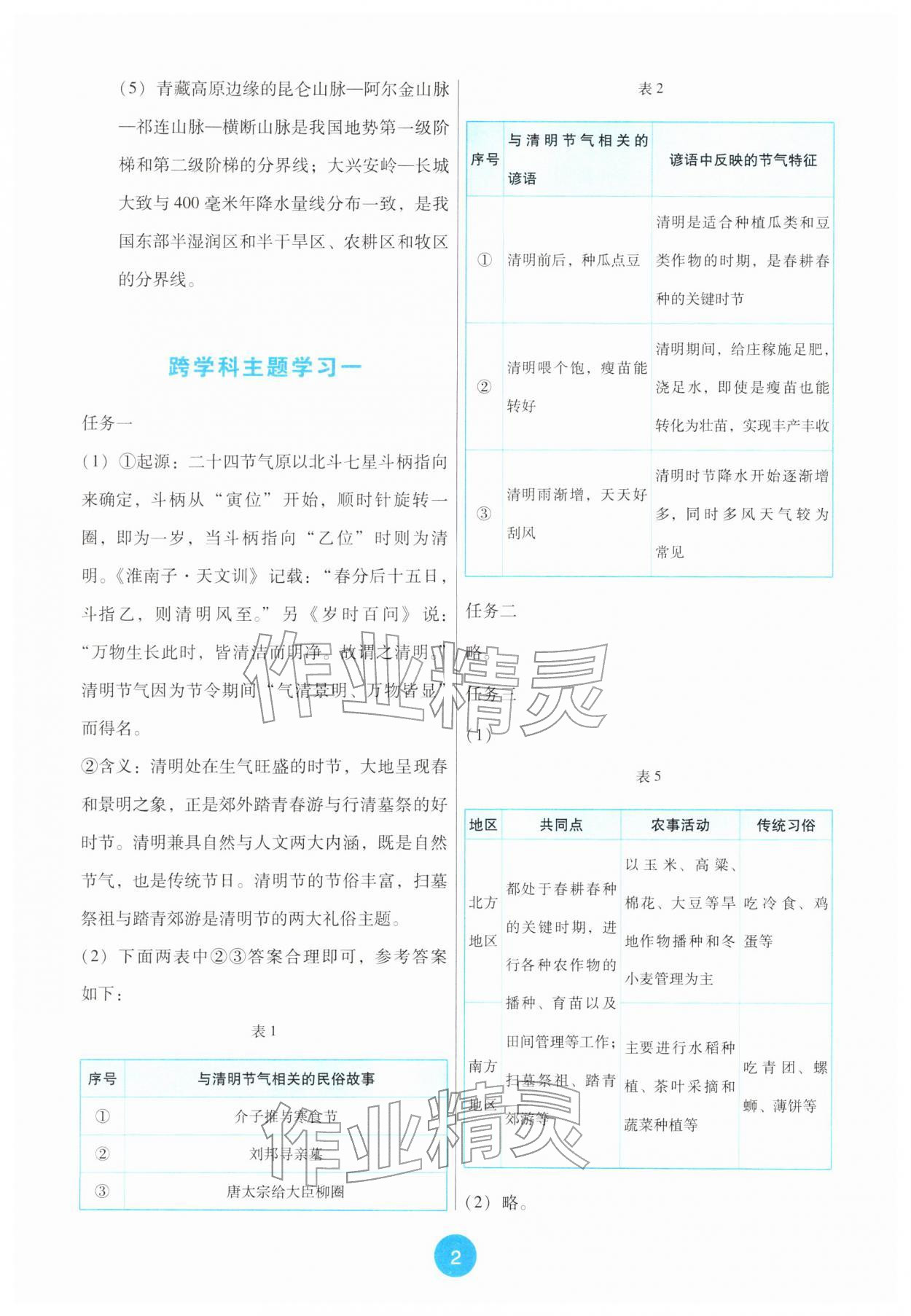 2026年能力培养与测试八年级地理下册人教版&nbsp;第2页