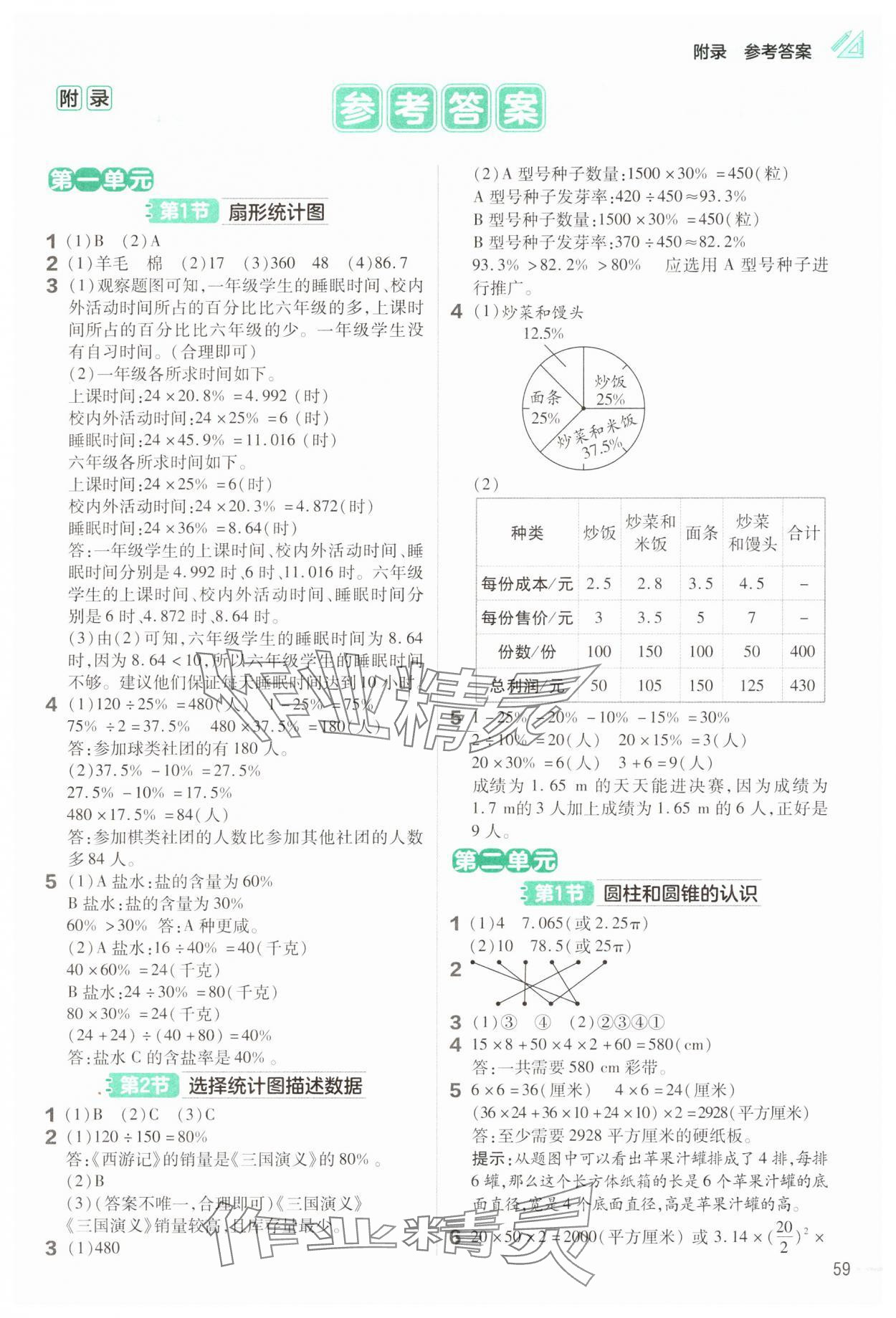 2025年教材帮六年级数学下册苏教版 第1页