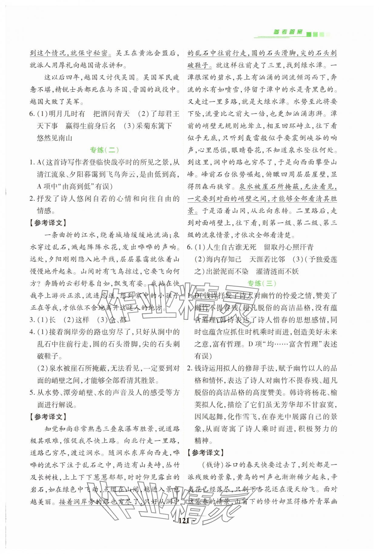 2025年專項新評價中考二輪語文 第3頁
