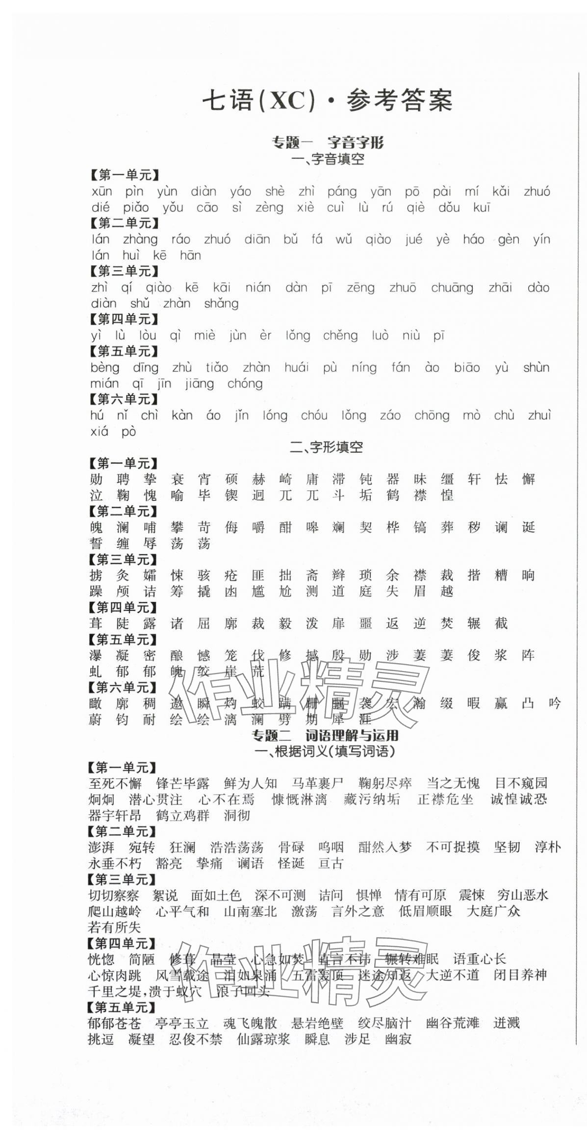2025年名師幫學(xué)期總復(fù)習(xí)七年級語文人教版 第1頁