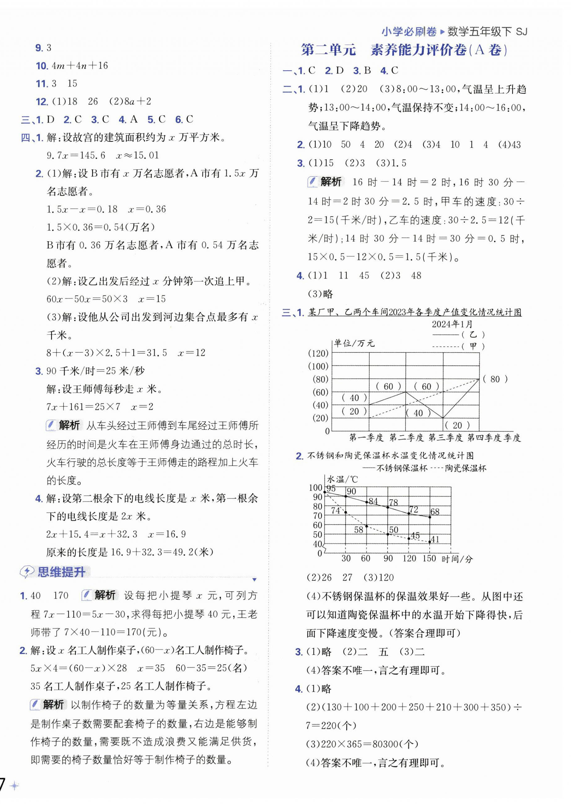 2025年小學必刷卷五年級數(shù)學下冊蘇教版 第2頁