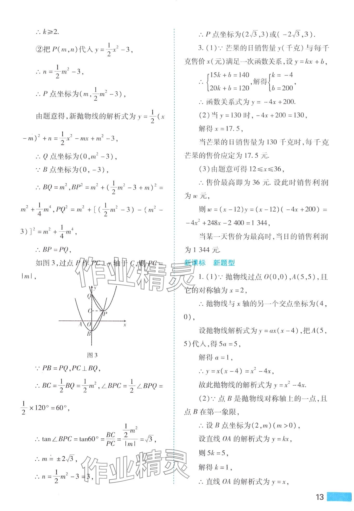 2024年中考一本通数学 第13页