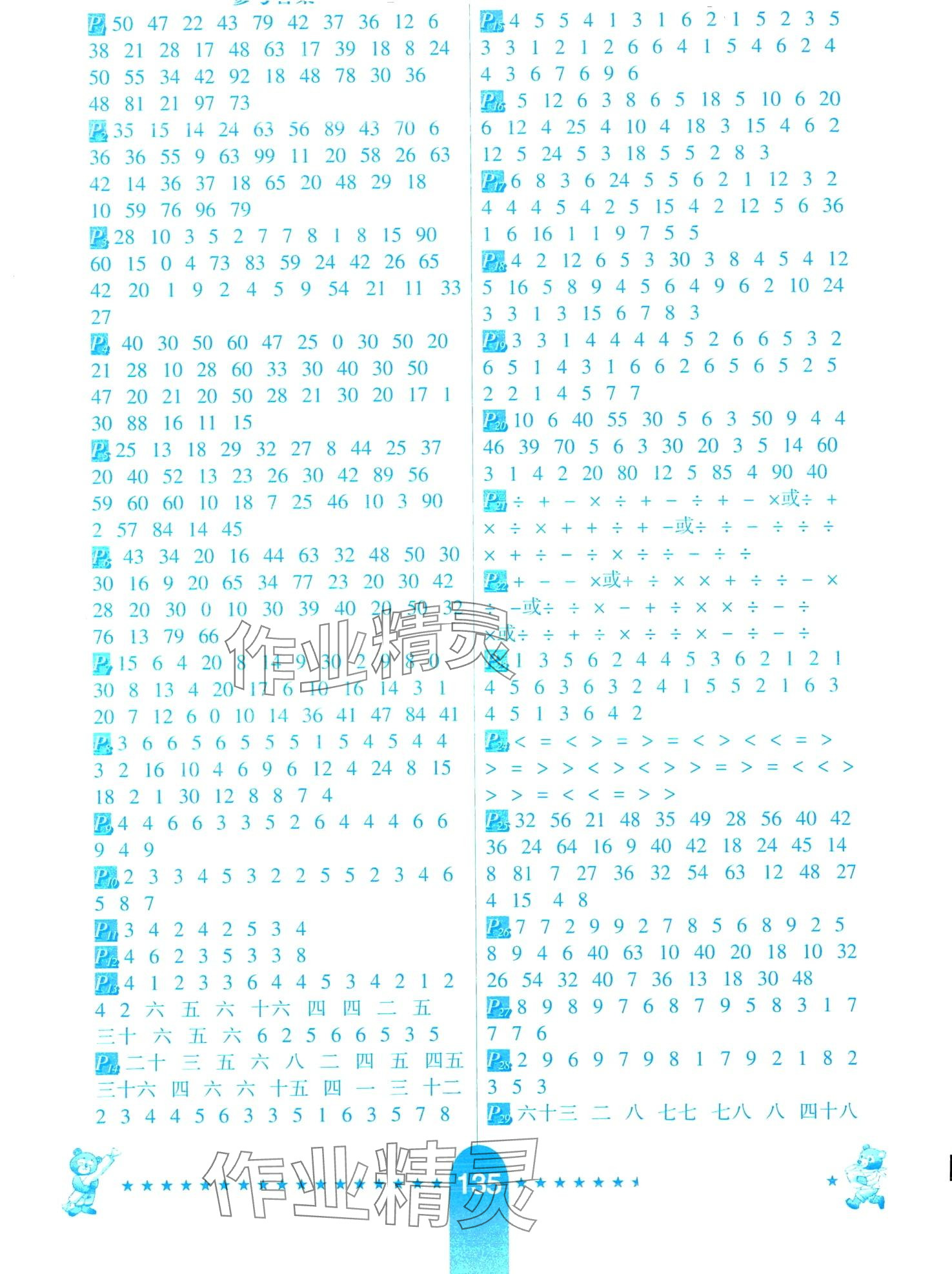 2024年口算题卡河北少年儿童出版社二年级数学下册人教版升级版 第1页