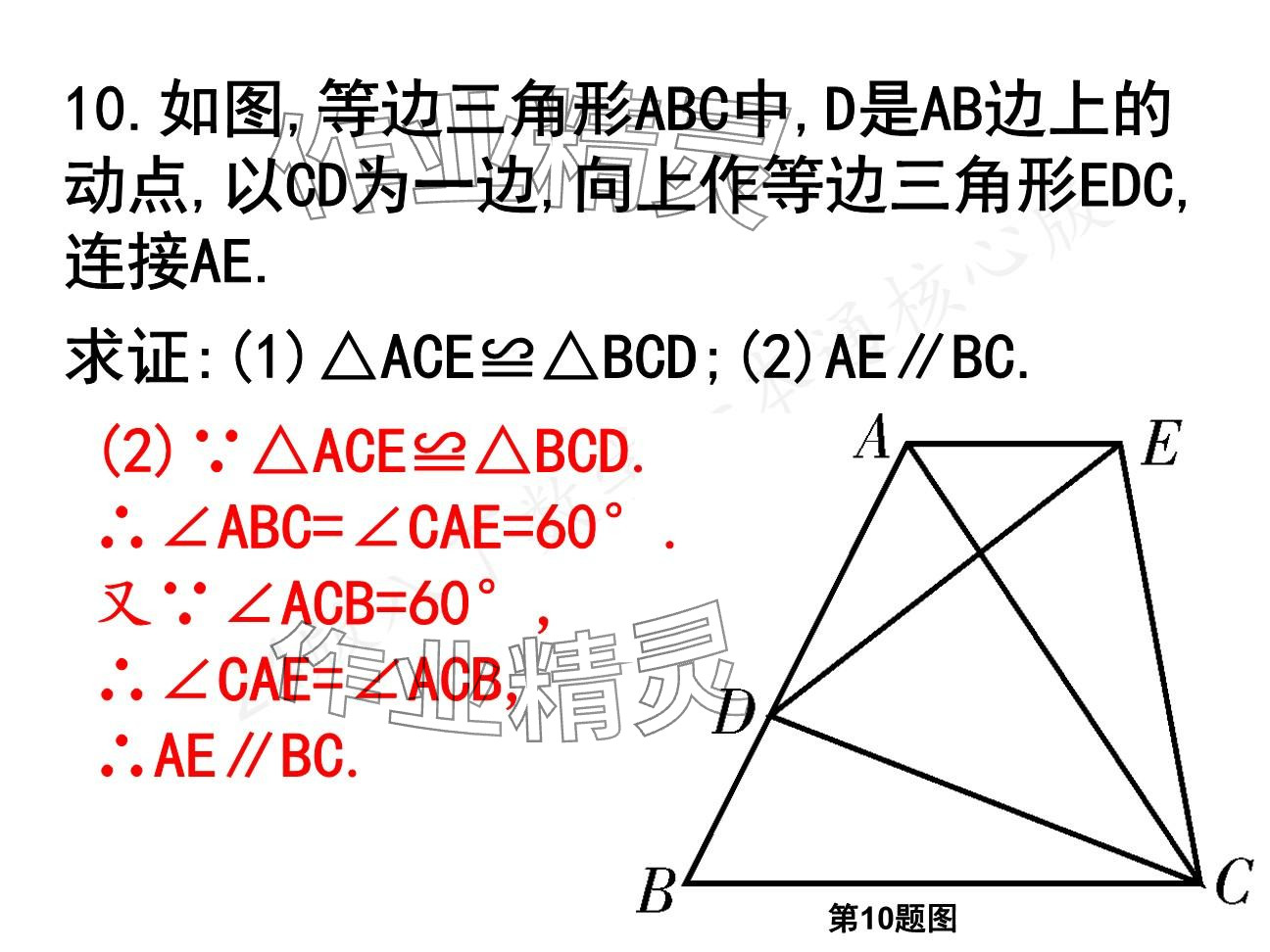 2025年一本通武漢出版社八年級數(shù)學下冊北師大版核心板 參考答案第28頁
