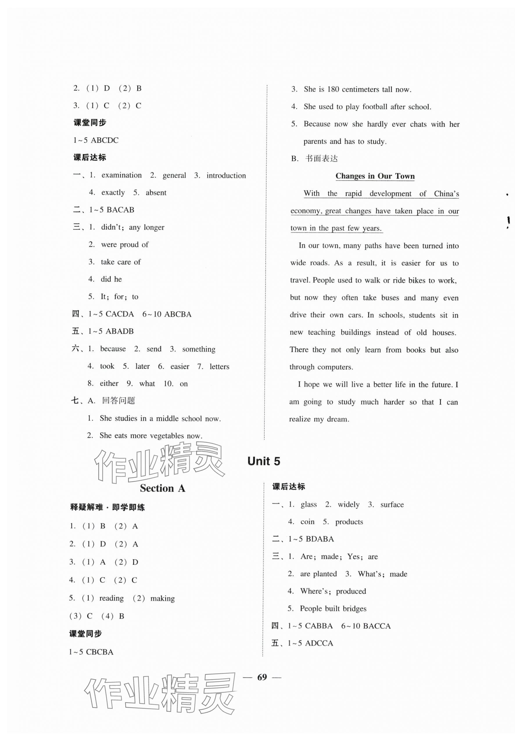 2025年南粤学典学考精练九年级英语全一册人教版 第5页