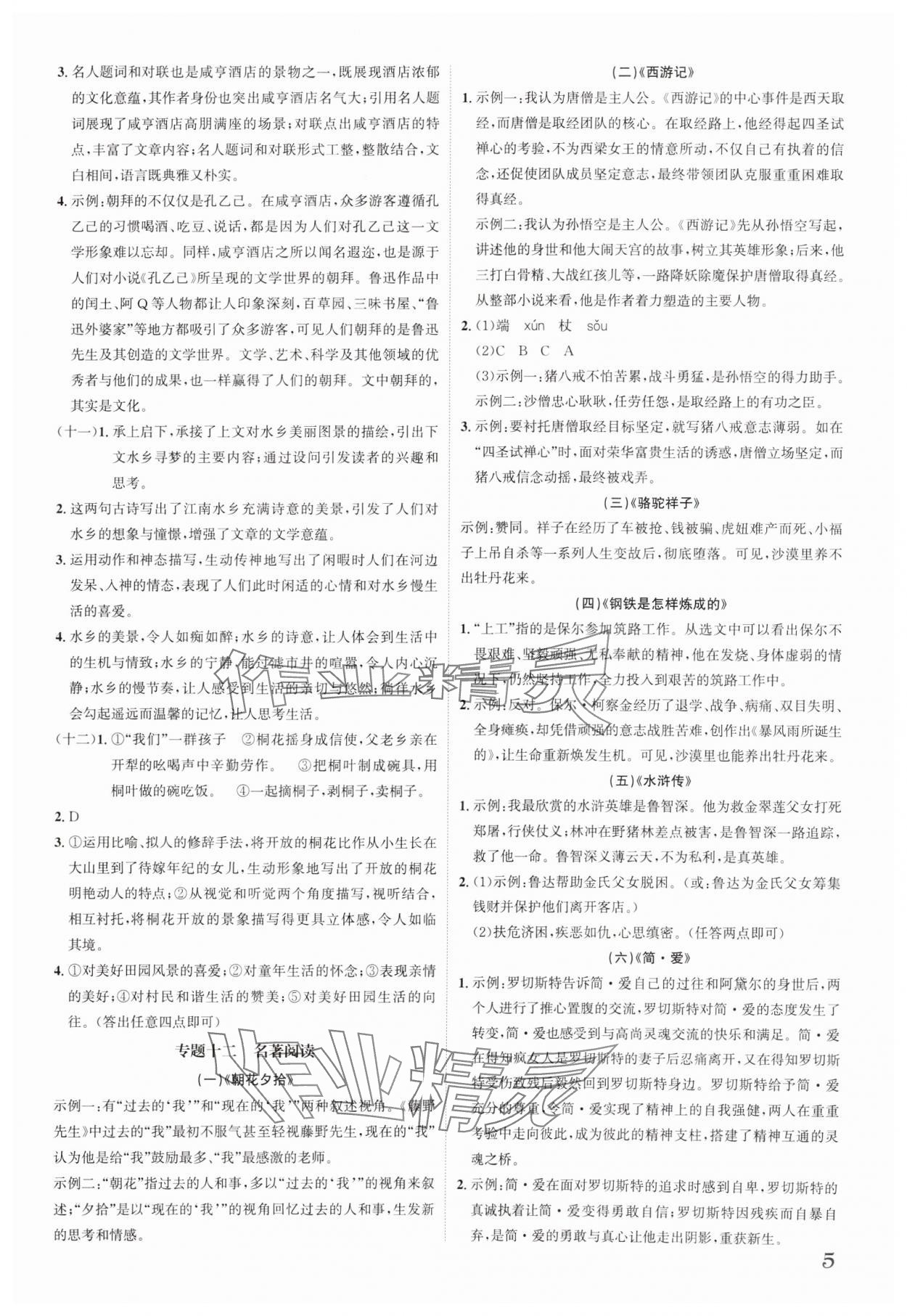 2025年一步名校中考總復(fù)習(xí)語(yǔ)文河北專版 第5頁(yè)