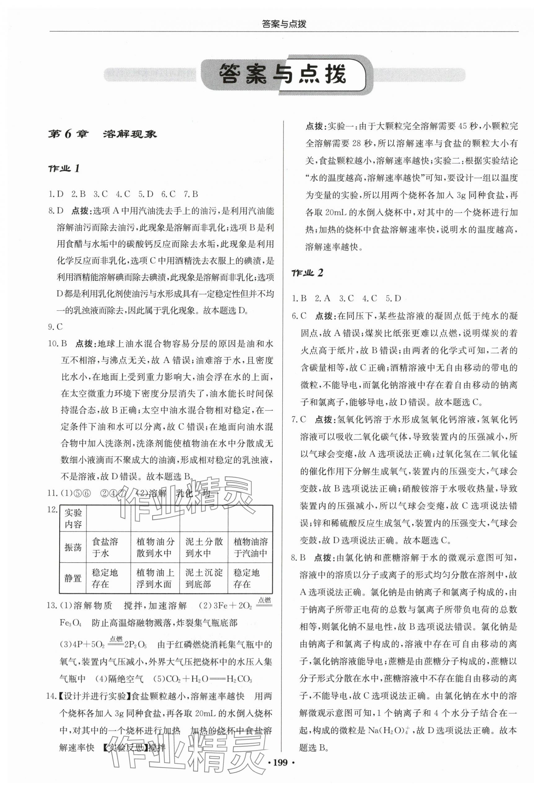 2024年啟東中學作業(yè)本九年級化學下冊滬教版蘇北專版 第1頁