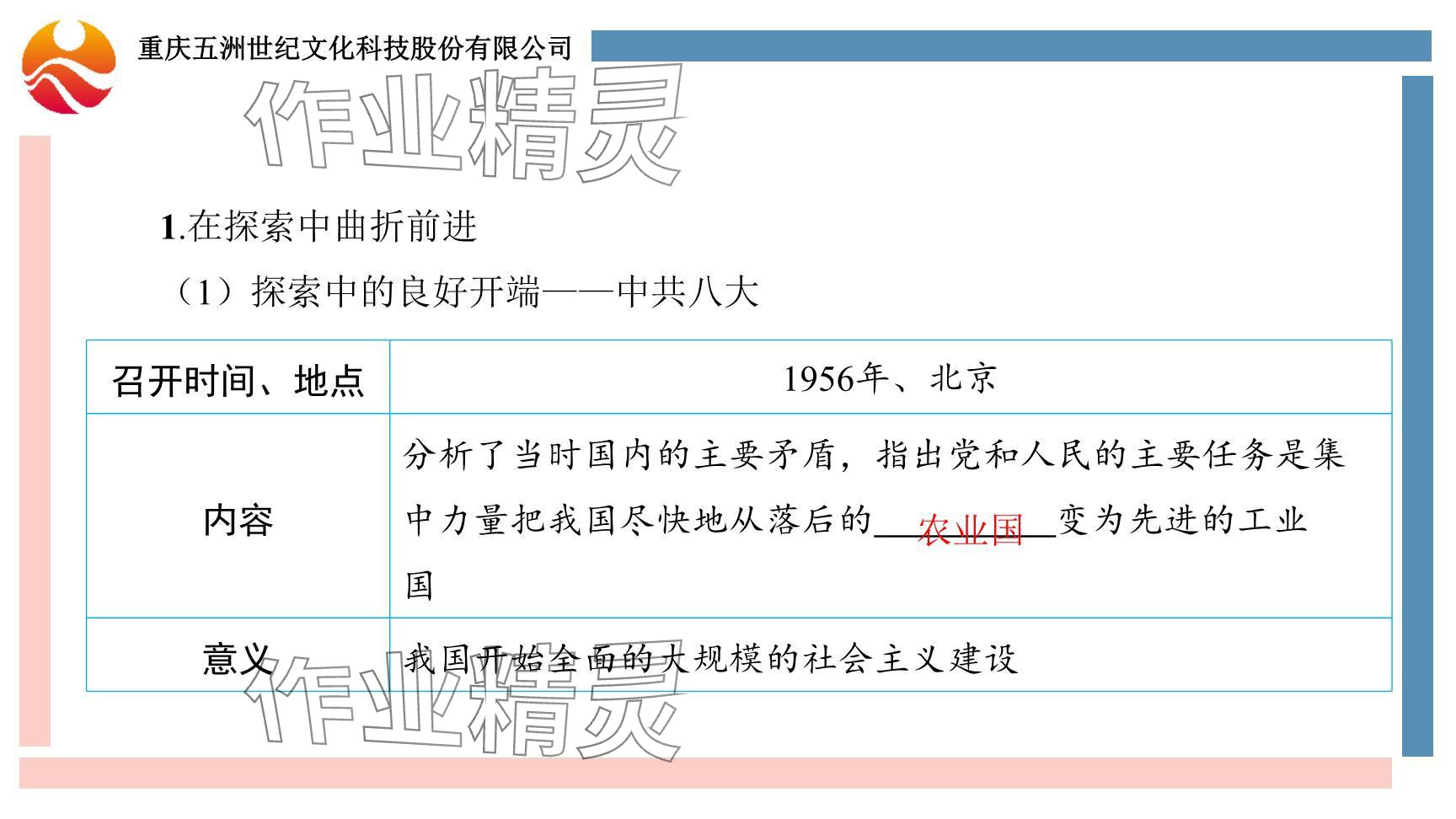 2024年重慶市中考試題分析與復(fù)習(xí)指導(dǎo)歷史 參考答案第36頁