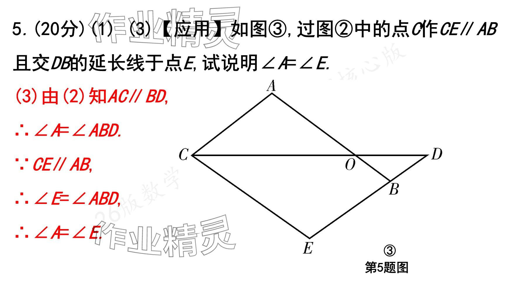 2025年一本通武漢出版社七年級(jí)數(shù)學(xué)下冊北師大版核心版 參考答案第110頁