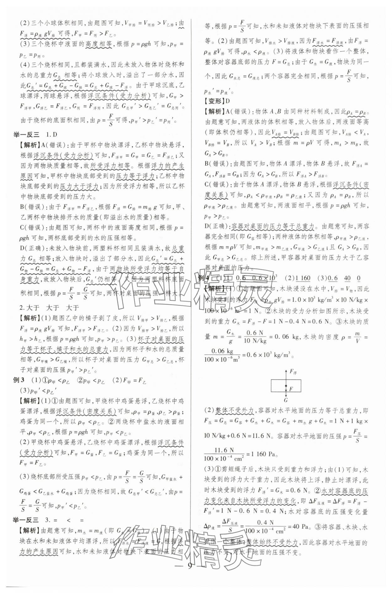 2025年領跑中考物理廣東專版 第9頁