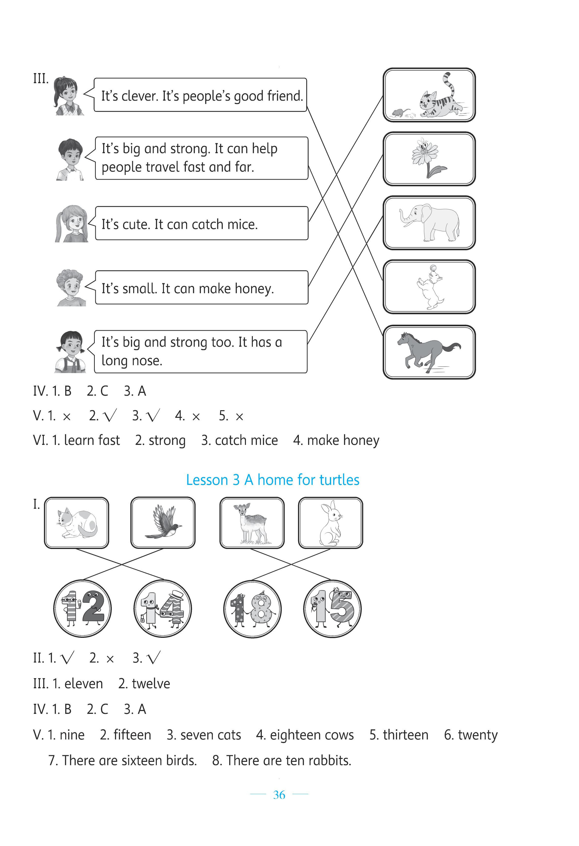 2025年伴你成長北京師范大學出版社四年級英語上冊北師大版 第4頁