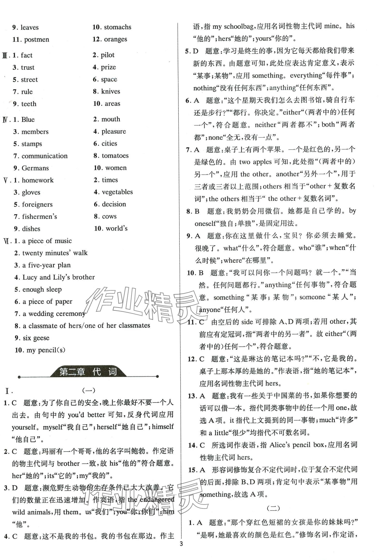 2024年星火英語初中英語語法全練 第3頁