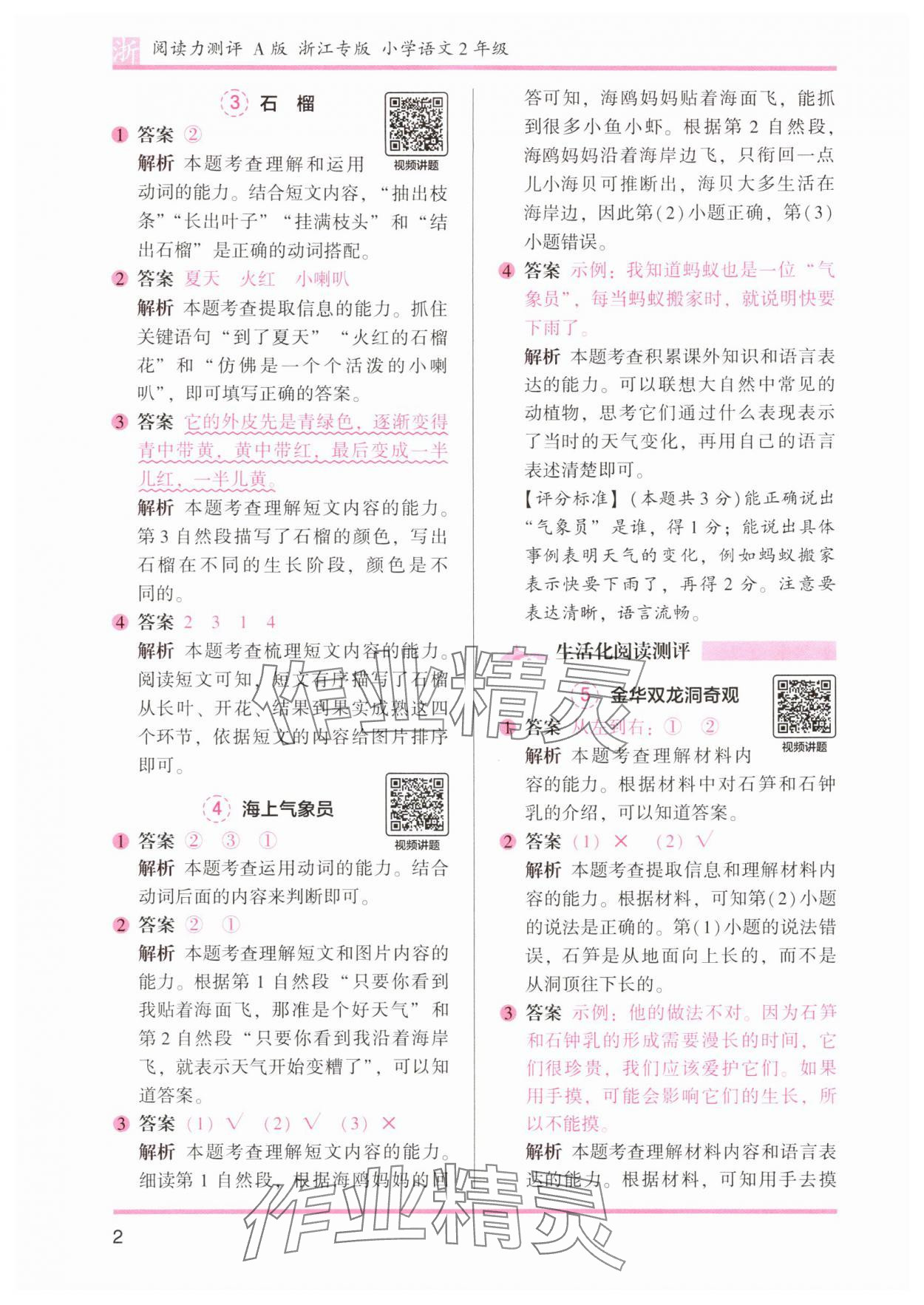 2025年木頭馬閱讀力測(cè)評(píng)二年級(jí)語(yǔ)文A版浙江專版 第2頁(yè)