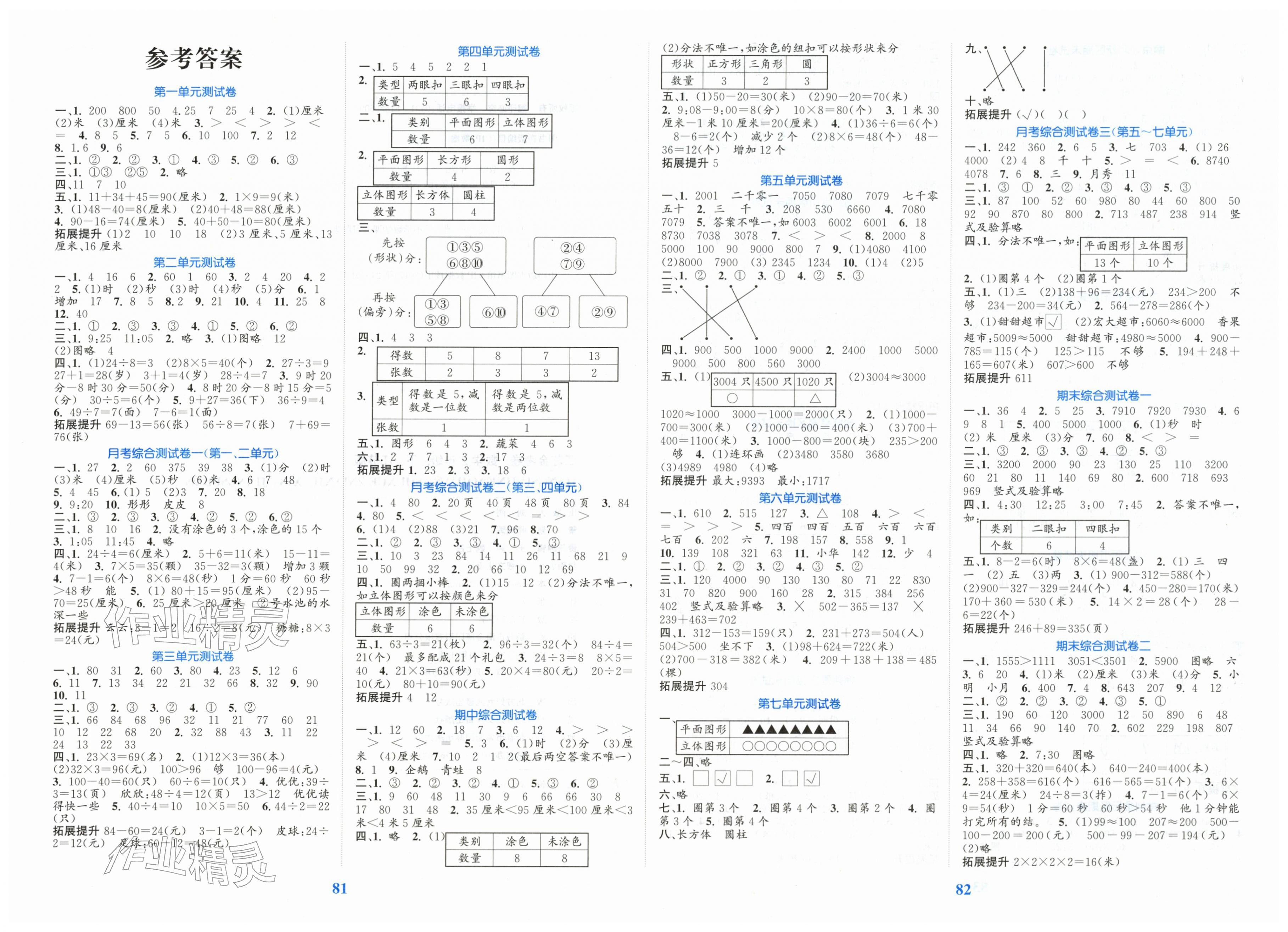 2026年江苏金考卷二年级数学下册苏教版&nbsp;第1页