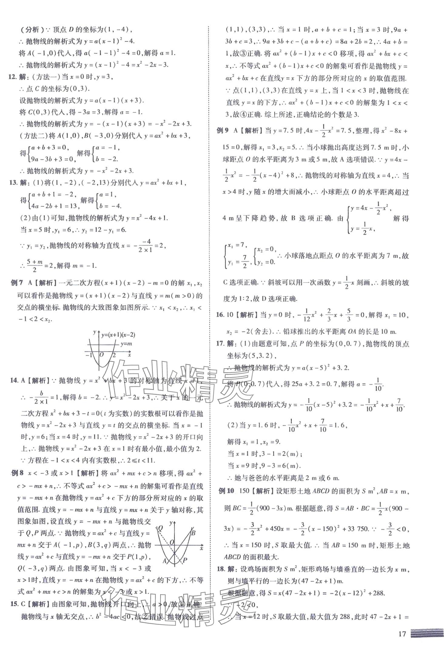 2024年中考四轮复习数学&nbsp;第17页