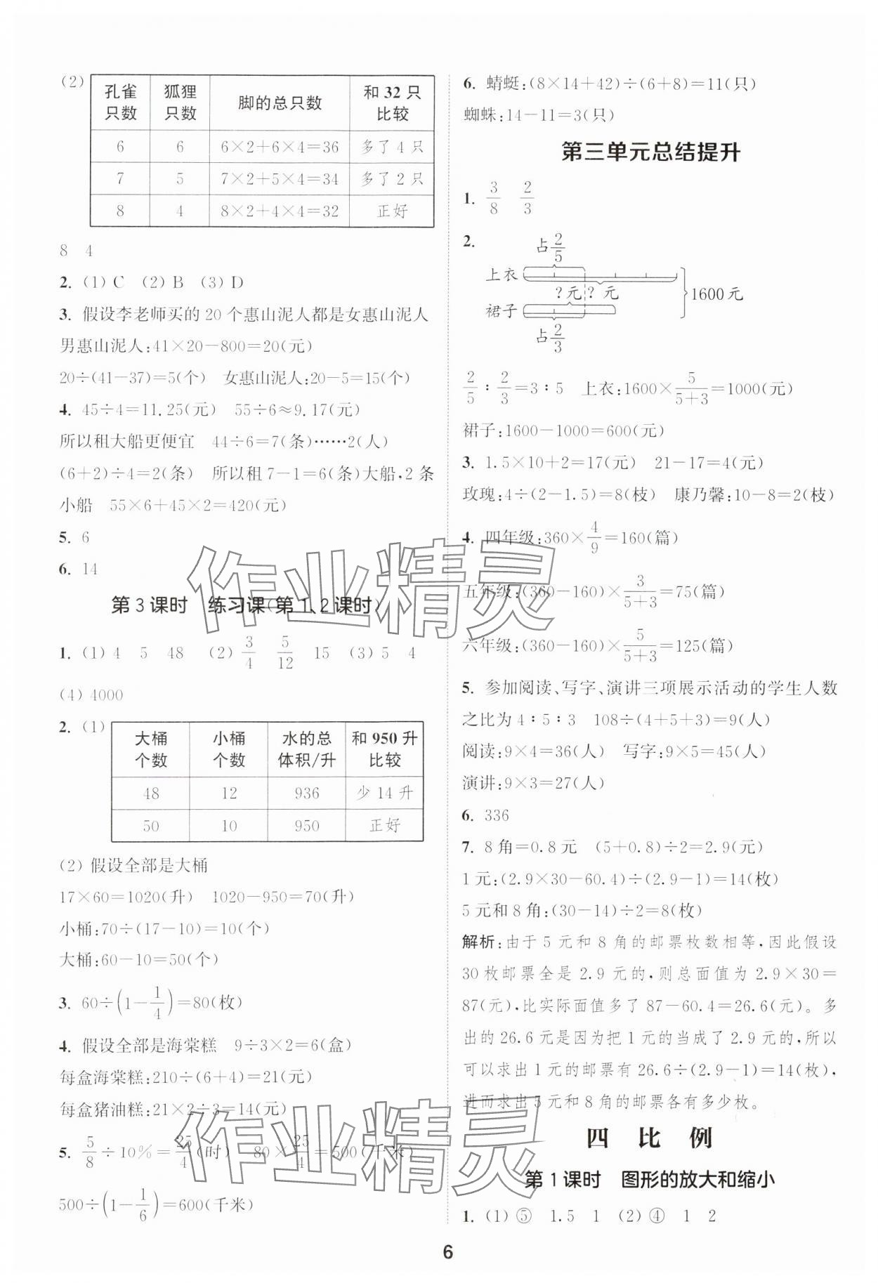 2025年通城學(xué)典課時(shí)作業(yè)本六年級(jí)數(shù)學(xué)下冊(cè)蘇教版江蘇專(zhuān)版 第6頁(yè)