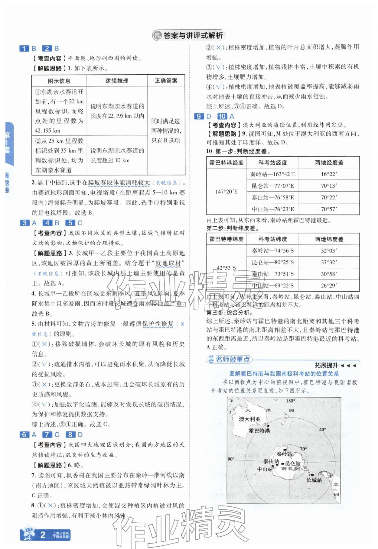 2026年金考卷45套汇编地理湖北专版&nbsp;第2页
