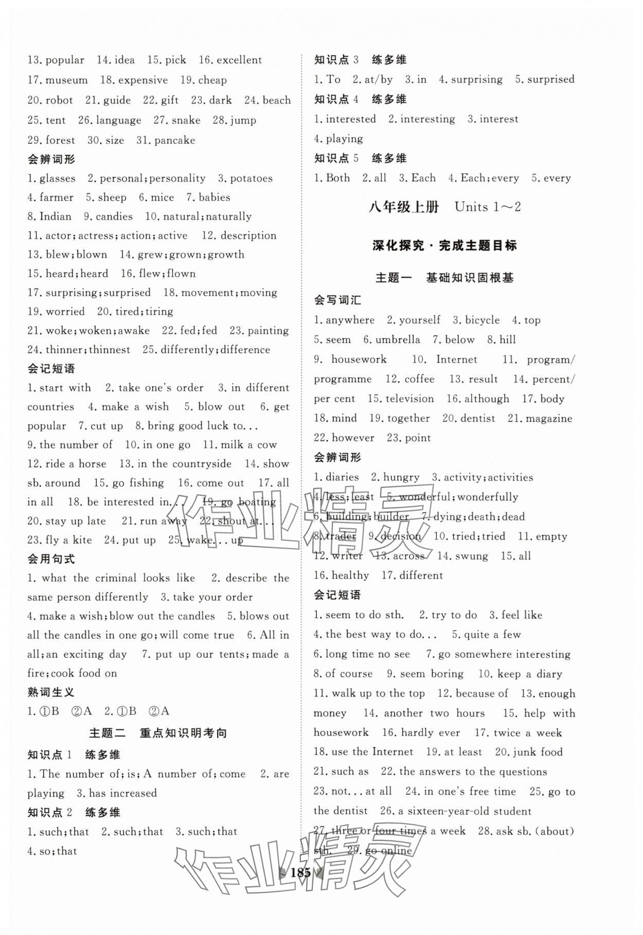 2025年初中總復習山東教育出版社英語人教版 第5頁