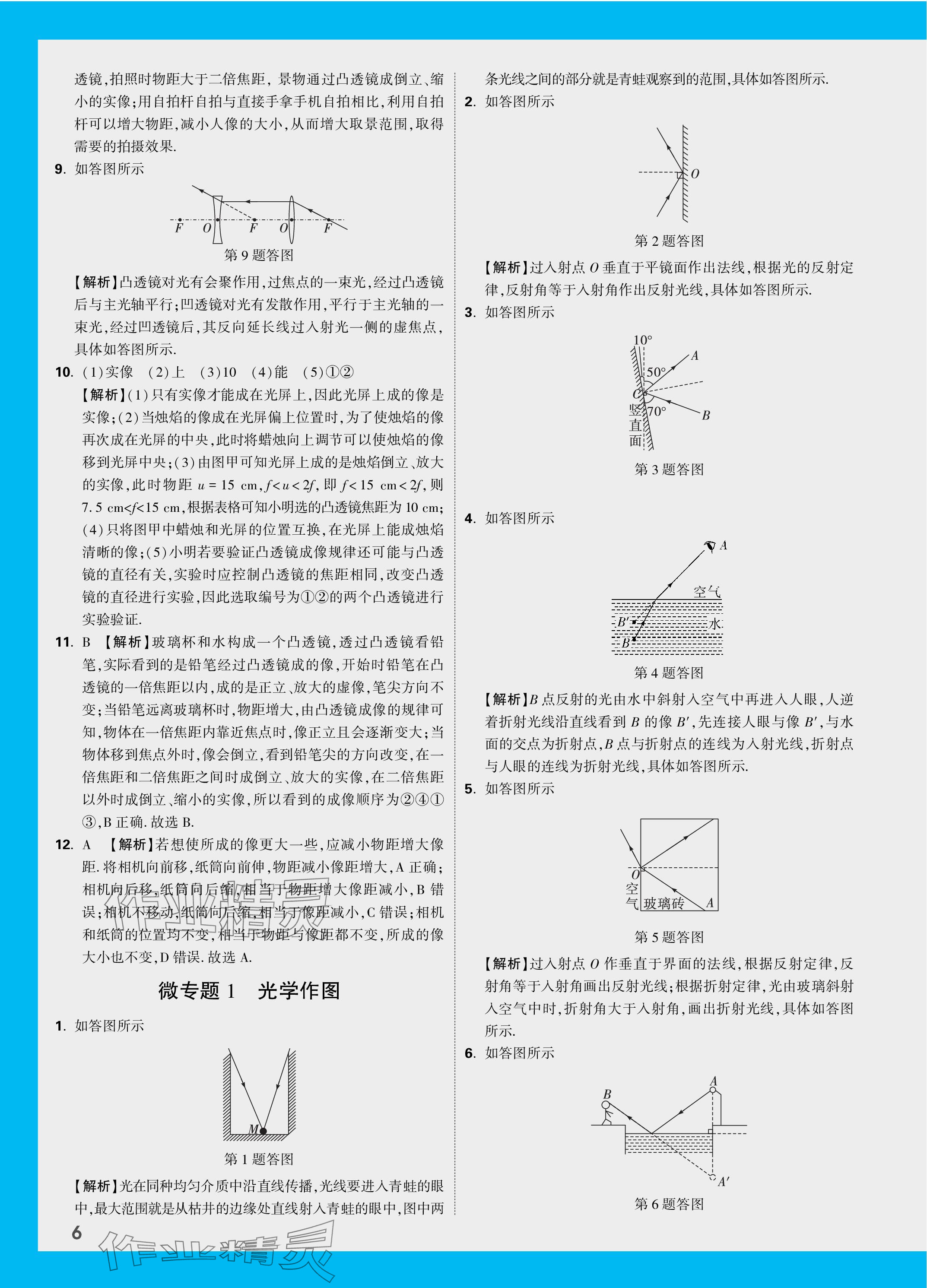 2024年萬唯中考試題研究物理黑龍江專版 參考答案第19頁