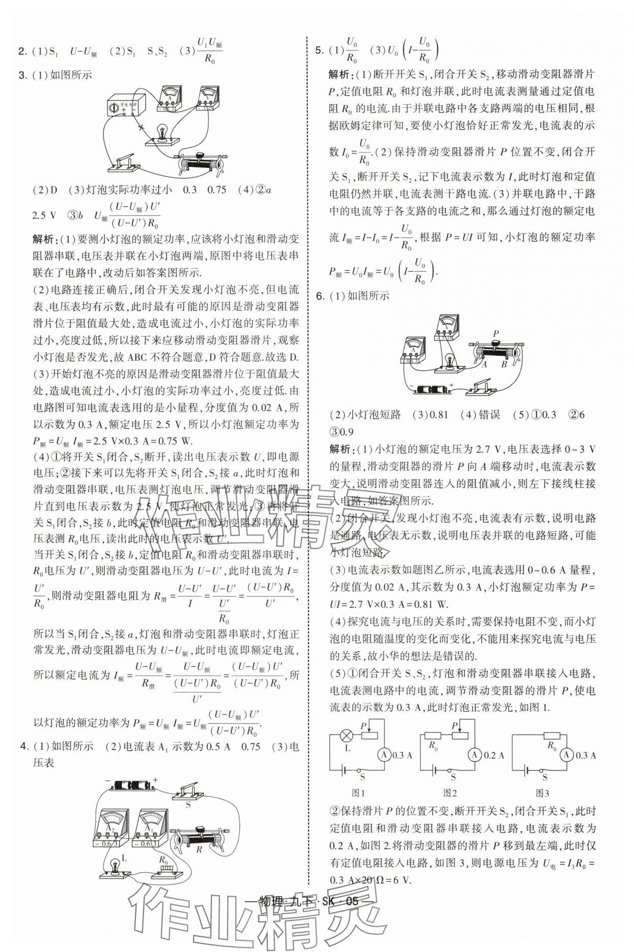 2025年经纶学典课时作业九年级物理下册苏科版 第5页