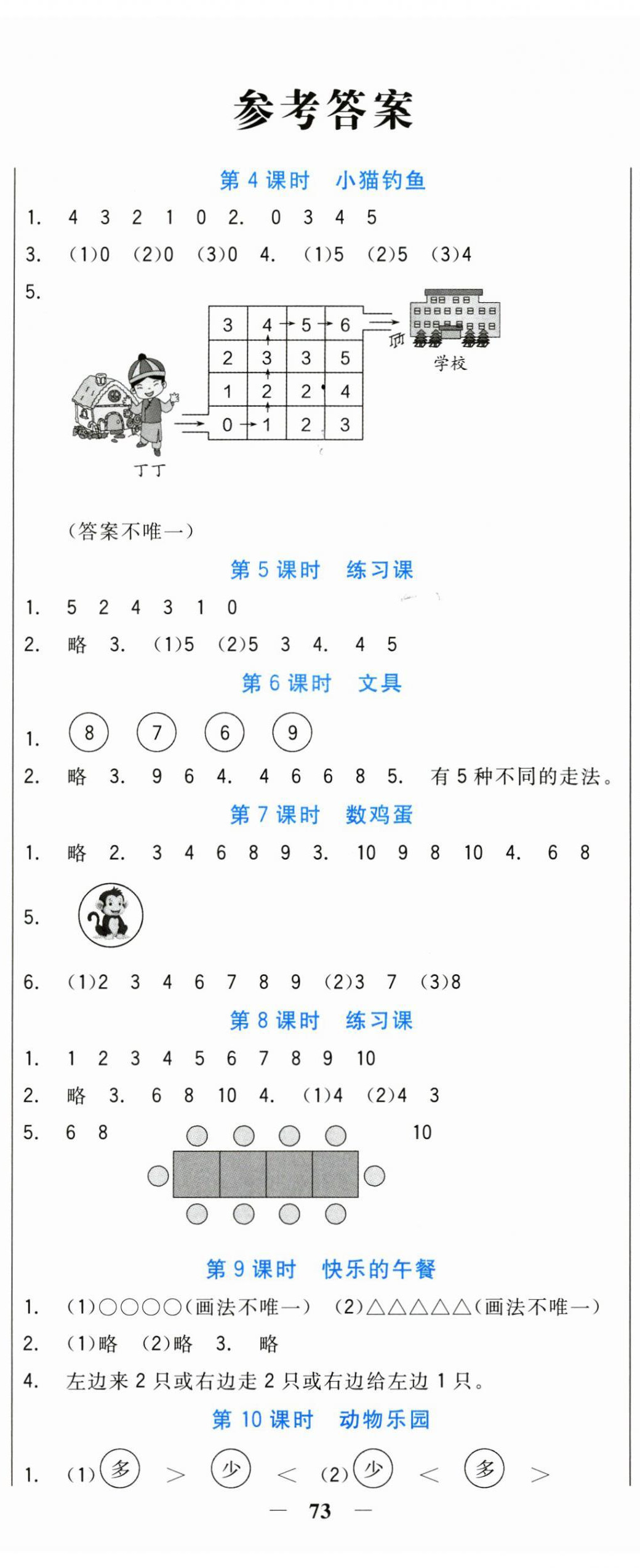 2024年南方新課堂金牌學案一年級數(shù)學上冊北師大版 第2頁