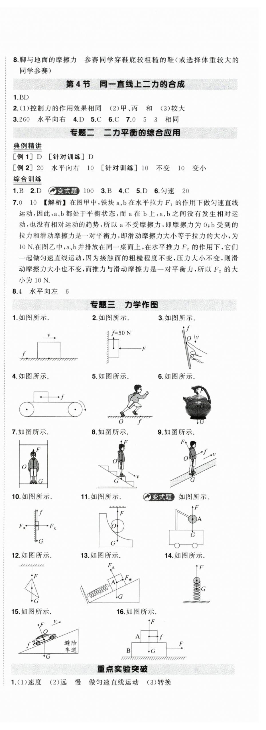 2025年?duì)钤刹怕穭?chuàng)優(yōu)作業(yè)八年級物理下冊人教版 第4頁