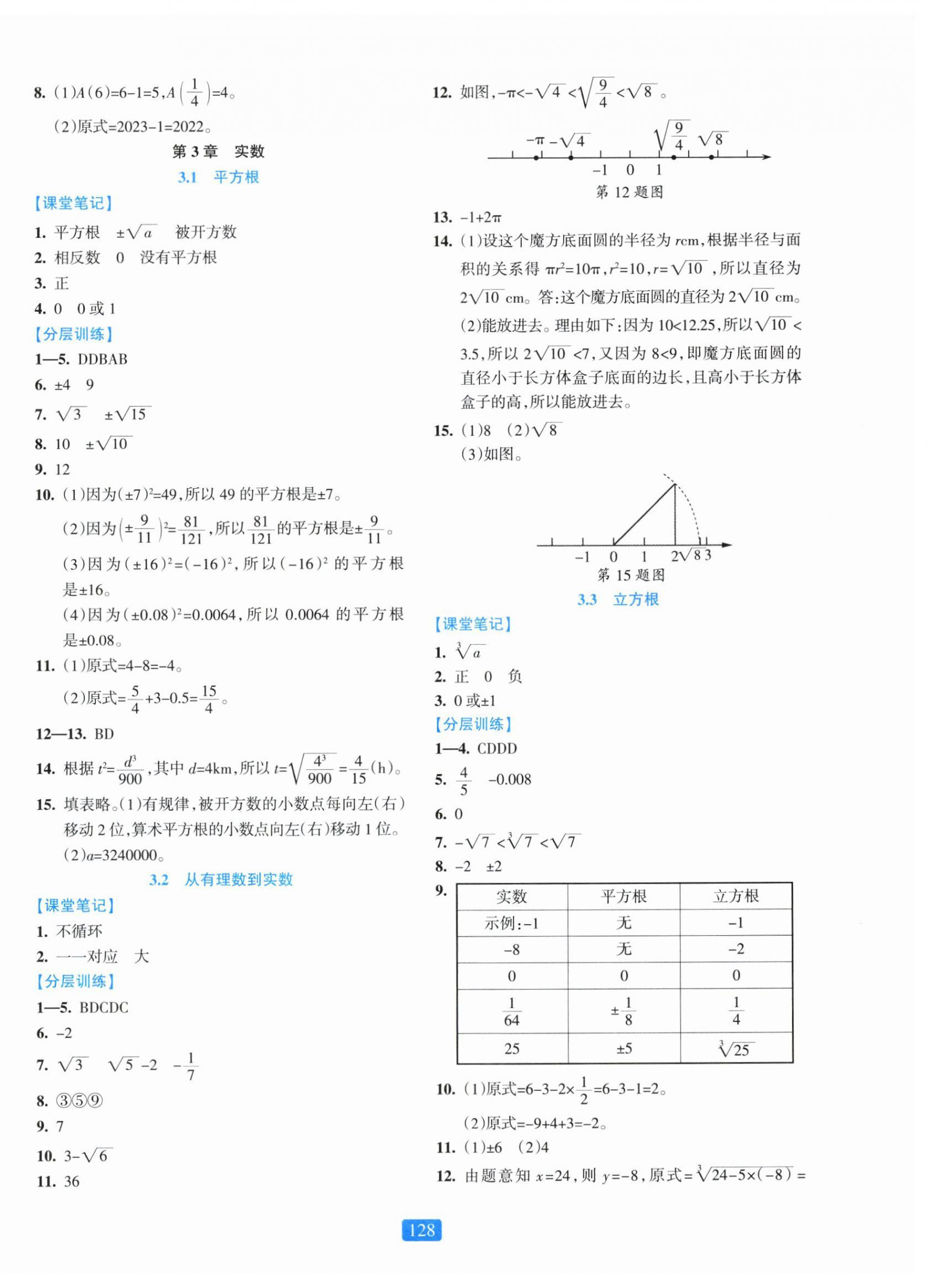 2025年精准学与练七年级数学上册浙教版&nbsp;第8页