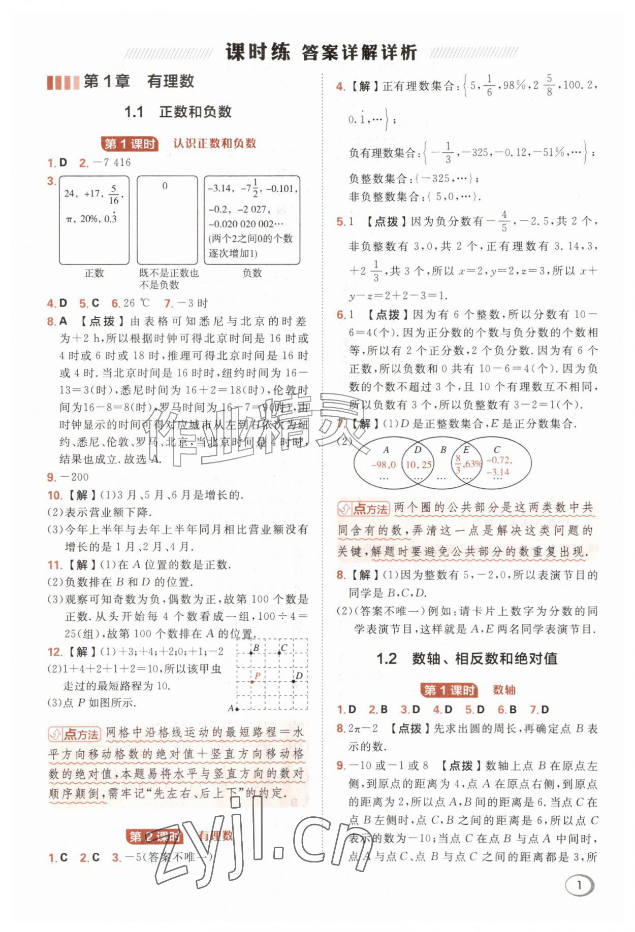2026年综合应用创新题典中点七年级数学上册沪科版&nbsp;第1页