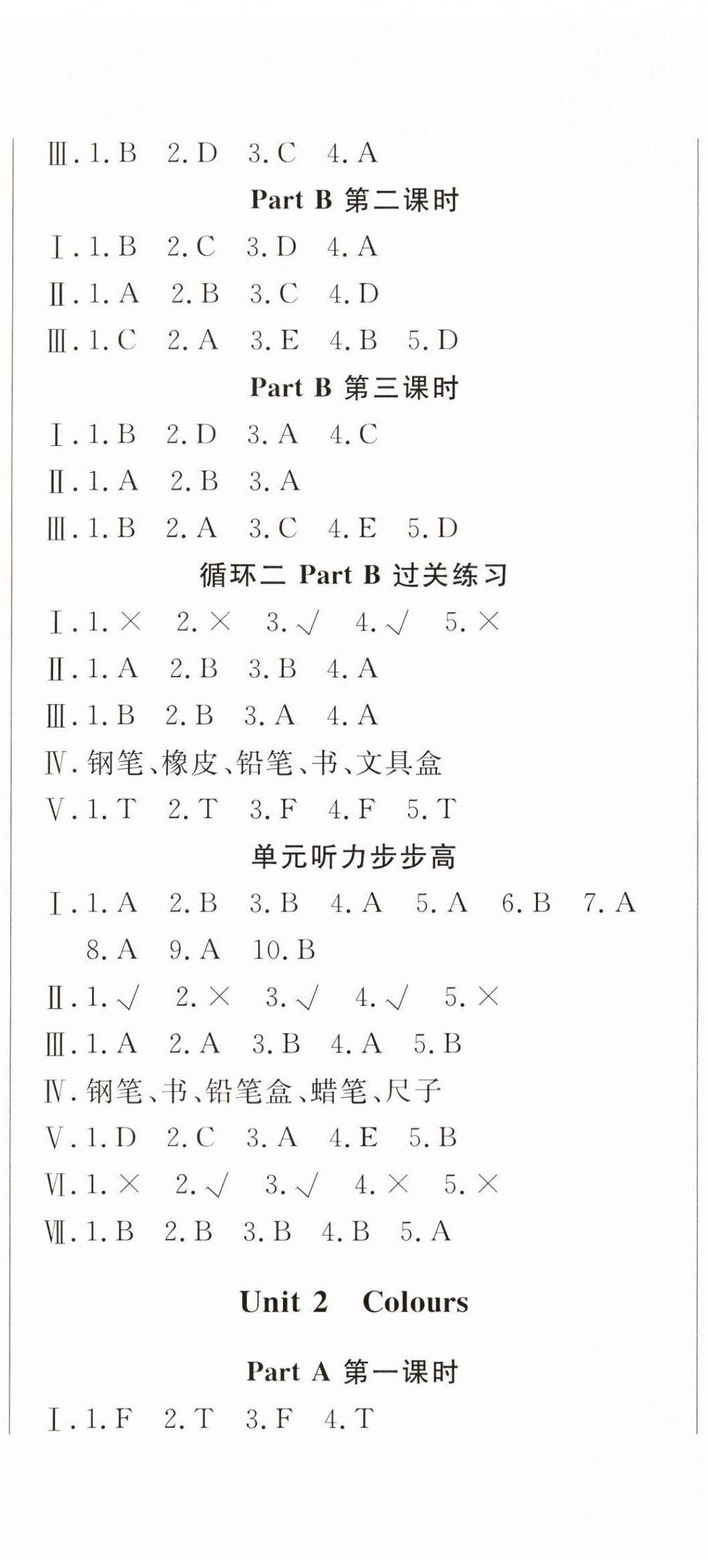 2023年状元坊全程突破导练测三年级英语上册人教版东莞专版 第2页