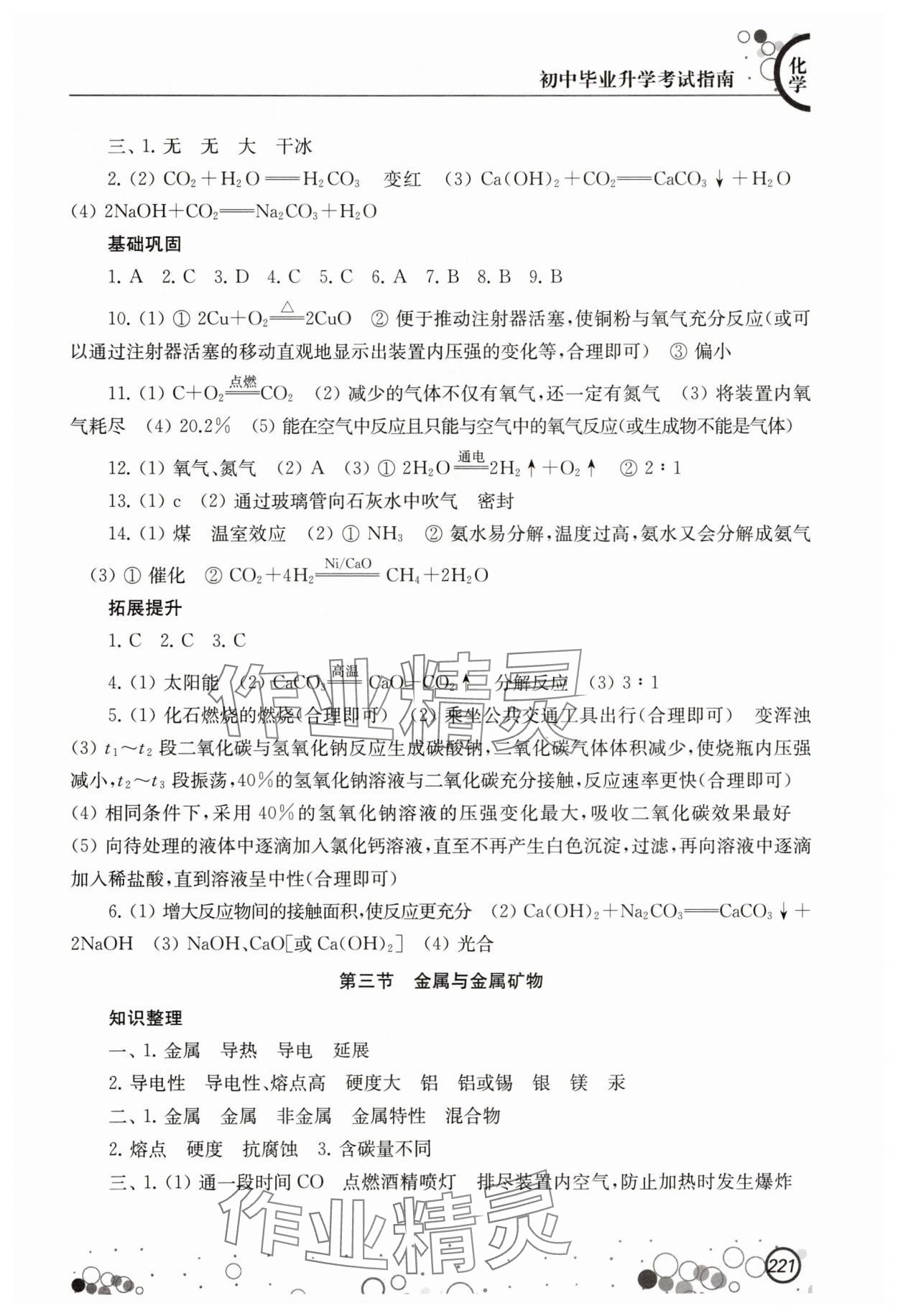 2025年初中畢業(yè)升學(xué)考試指南化學(xué) 第5頁(yè)