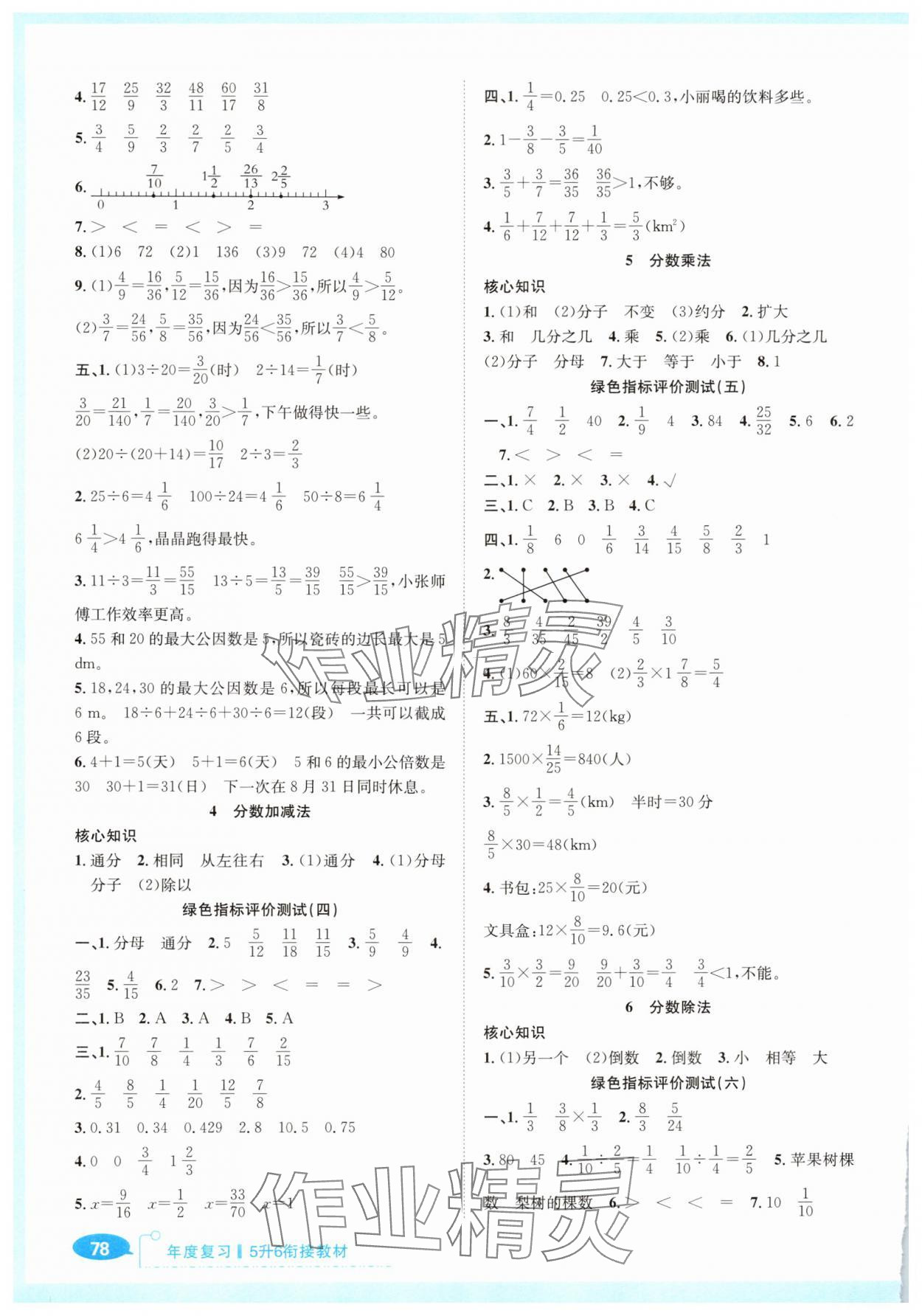 2025年贏在暑假銜接教材五年級數(shù)學(xué)北師大版合肥工業(yè)大學(xué)出版社 第2頁