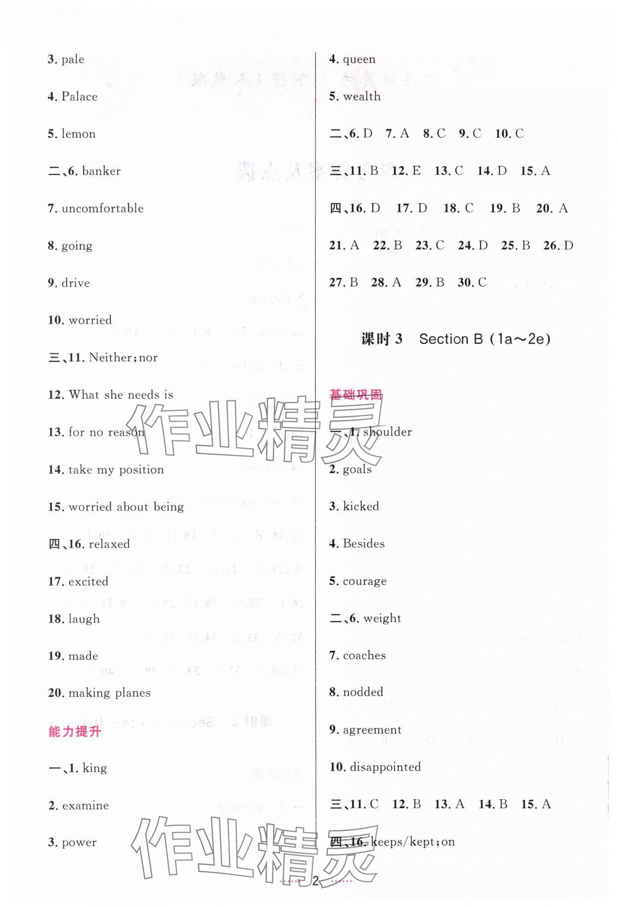 2024年三維數(shù)字課堂九年級(jí)英語(yǔ)下冊(cè)人教版 第2頁(yè)