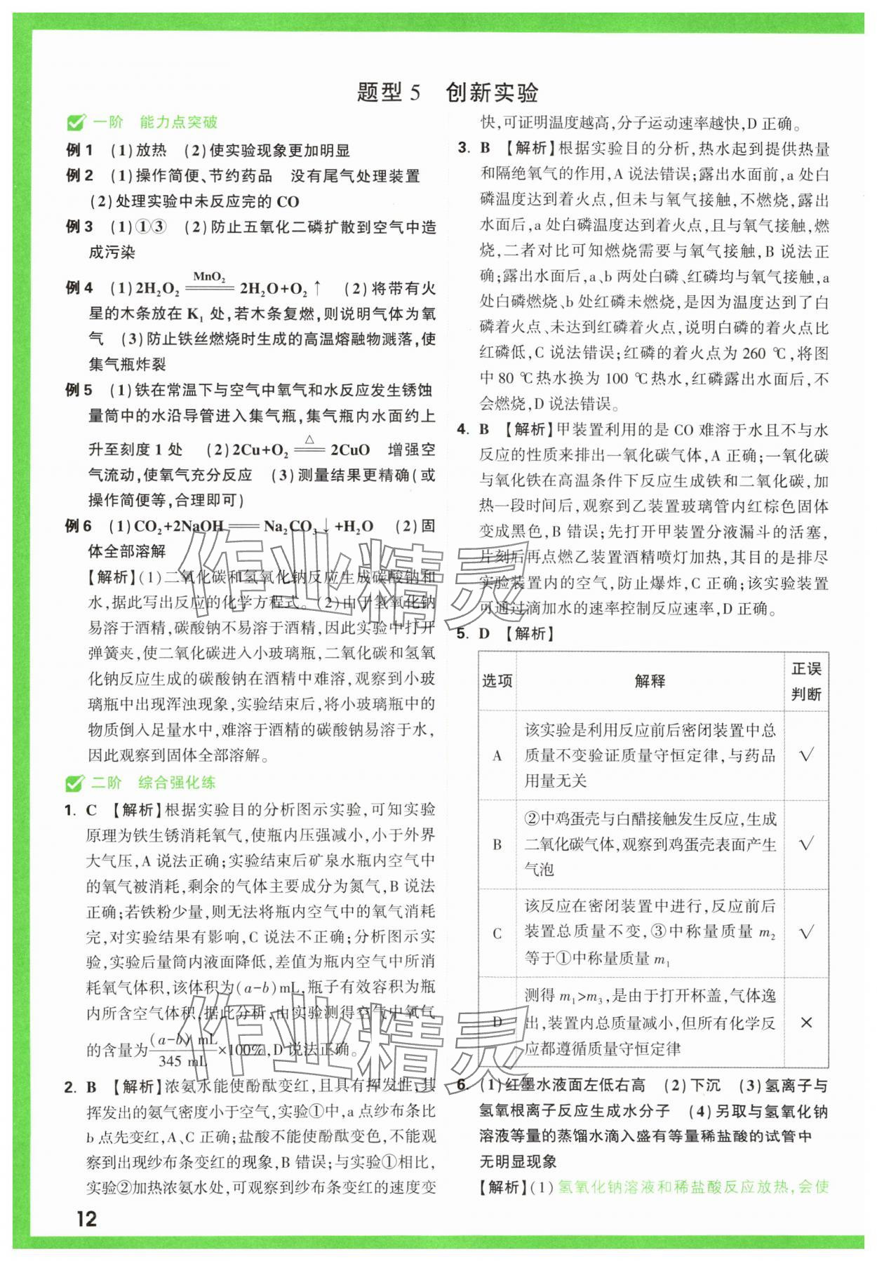 2025年萬唯中考壓軸題化學 第12頁