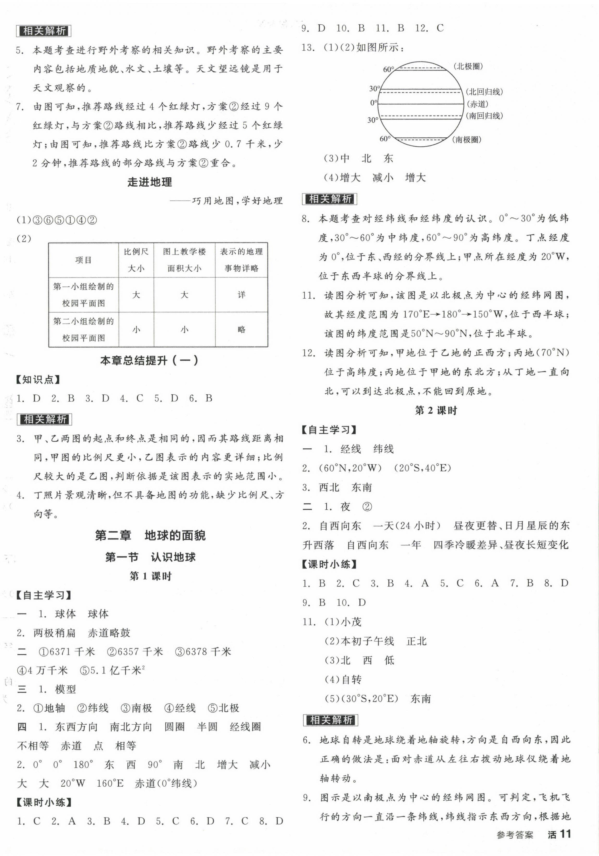 2023年全品学练考七年级地理上册湘教版 第2页