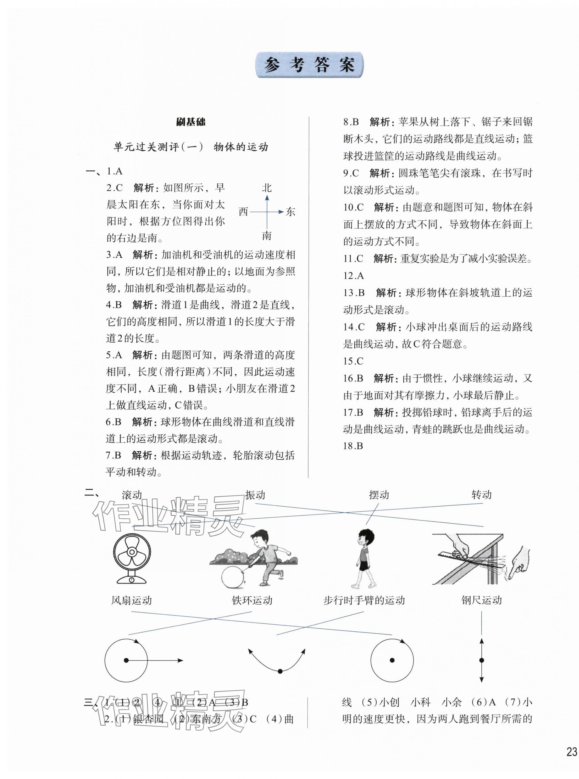 2025年知行合期末必刷題三年級科學下冊教科版 第1頁