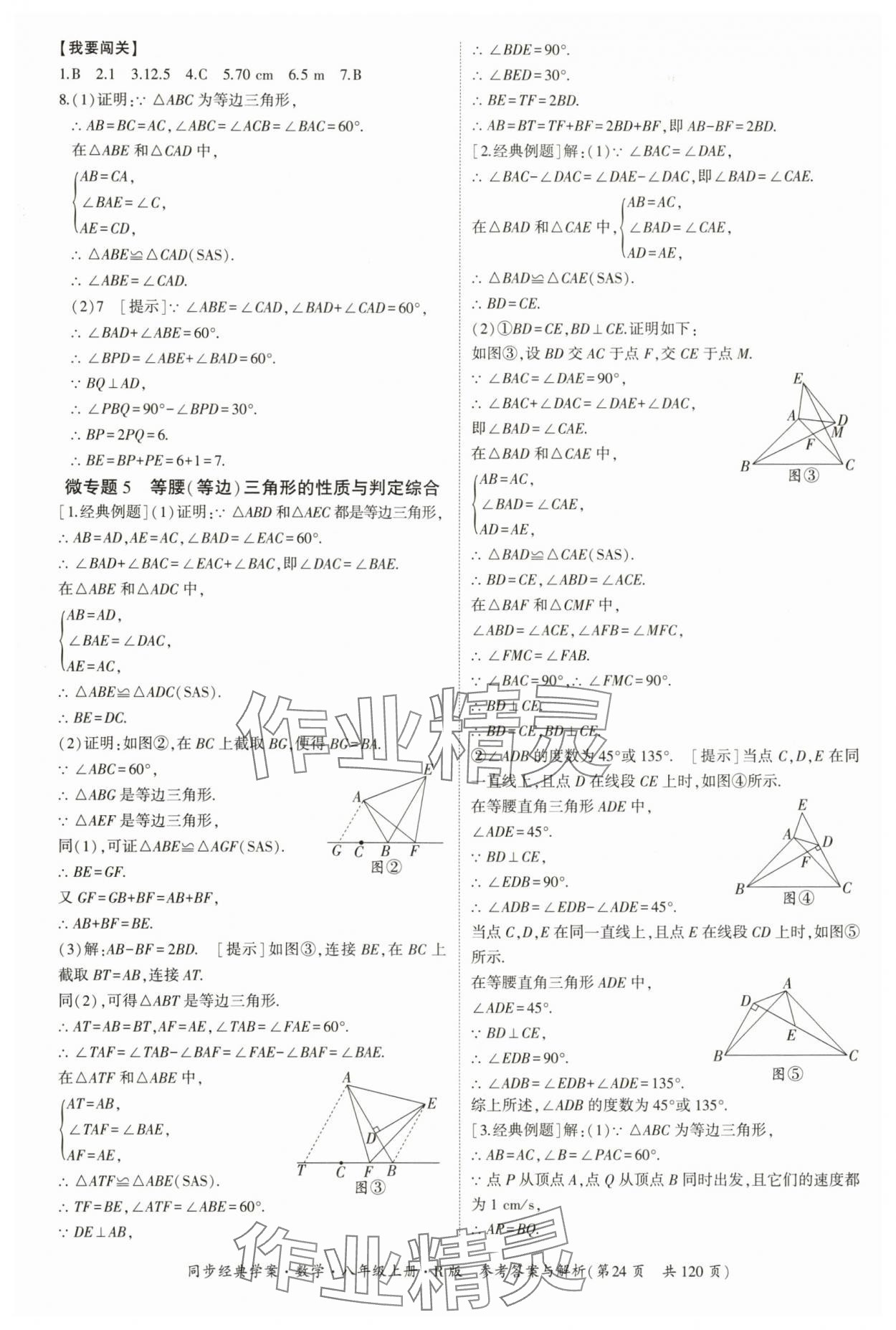 2025年同步經(jīng)典學(xué)案八年級(jí)數(shù)學(xué)上冊(cè)人教版&nbsp;第24頁(yè)