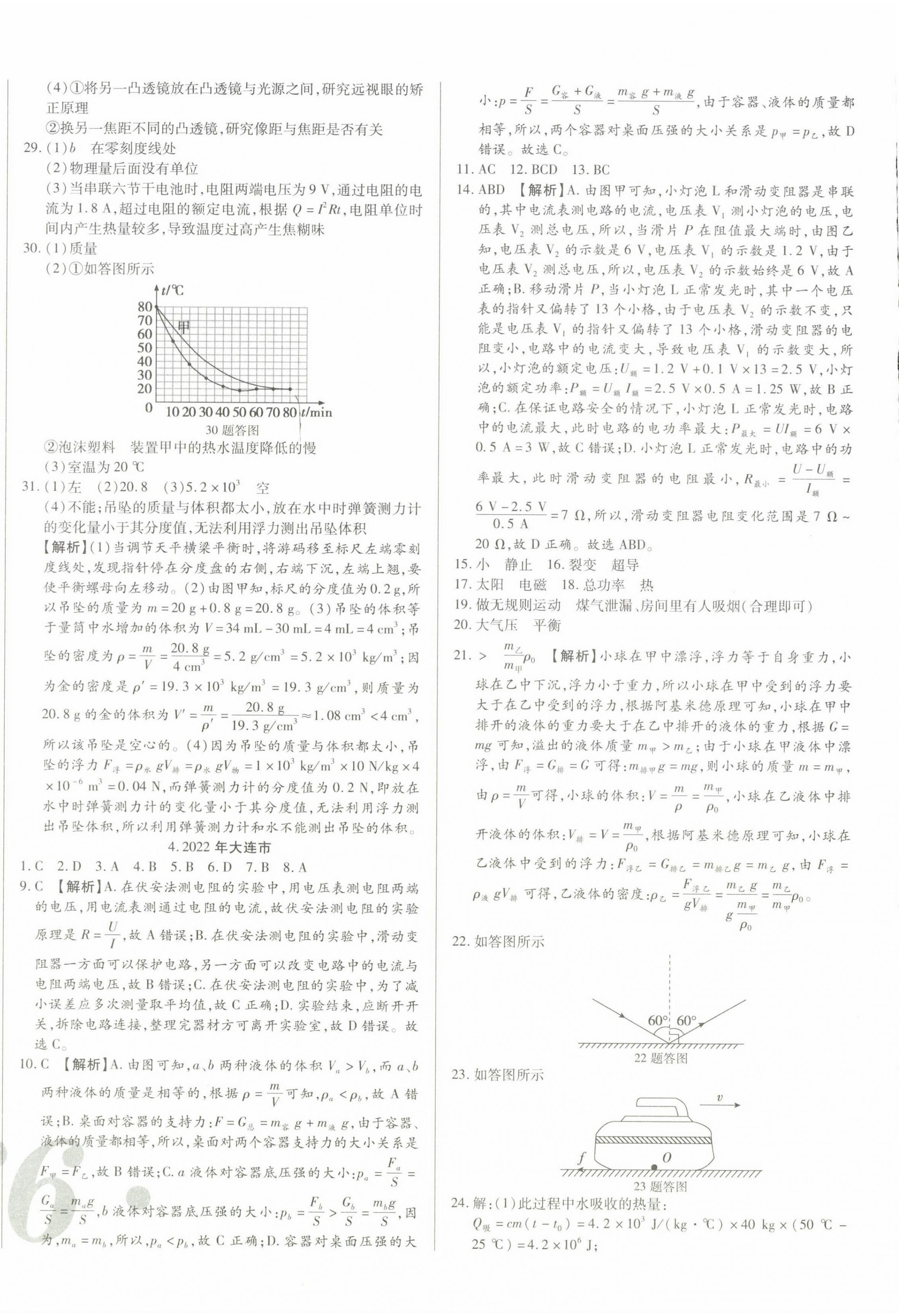 2024年中考123試題精編物理遼寧專用 第4頁